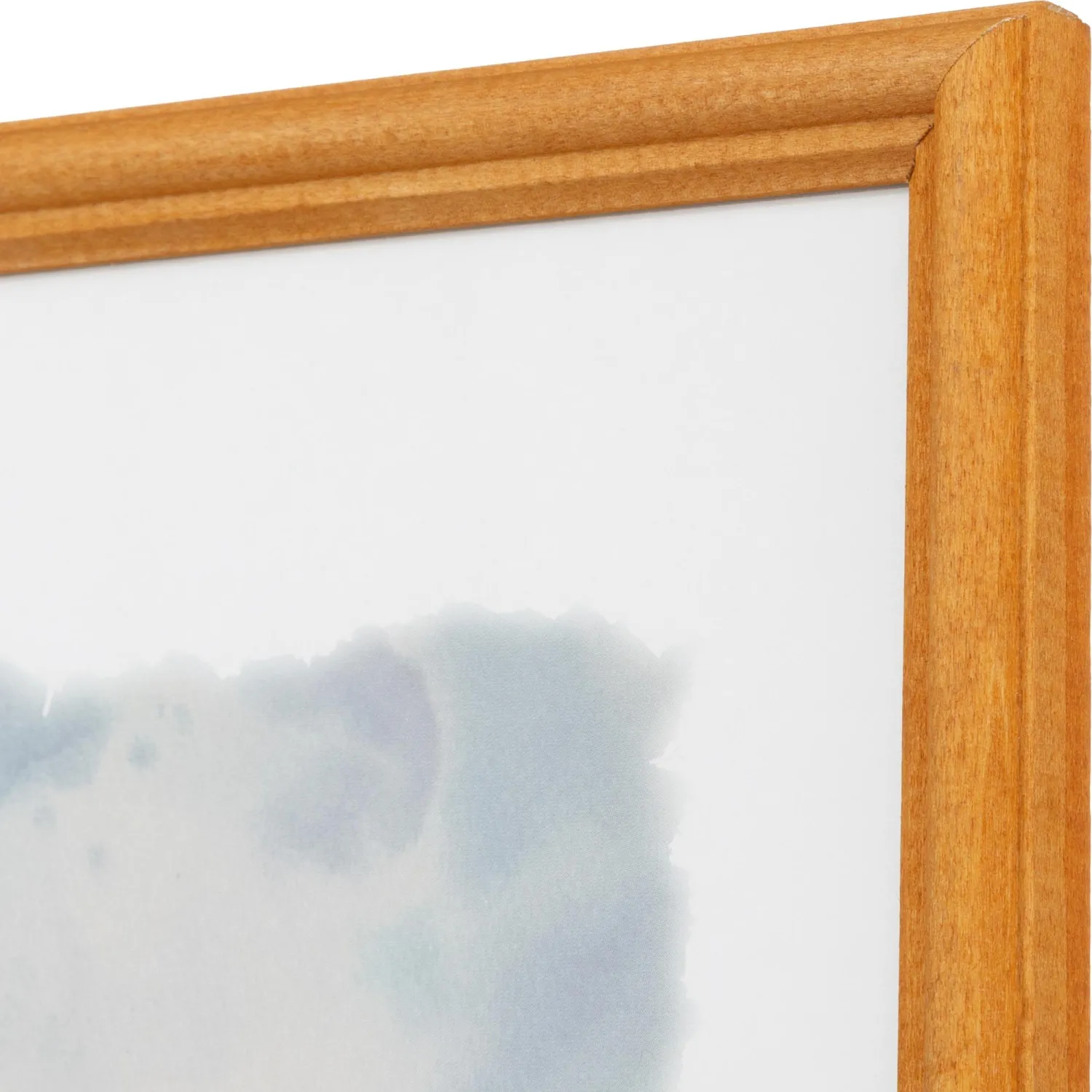 Рамка деревянная А4 желтого цвета 1703 - фото 2