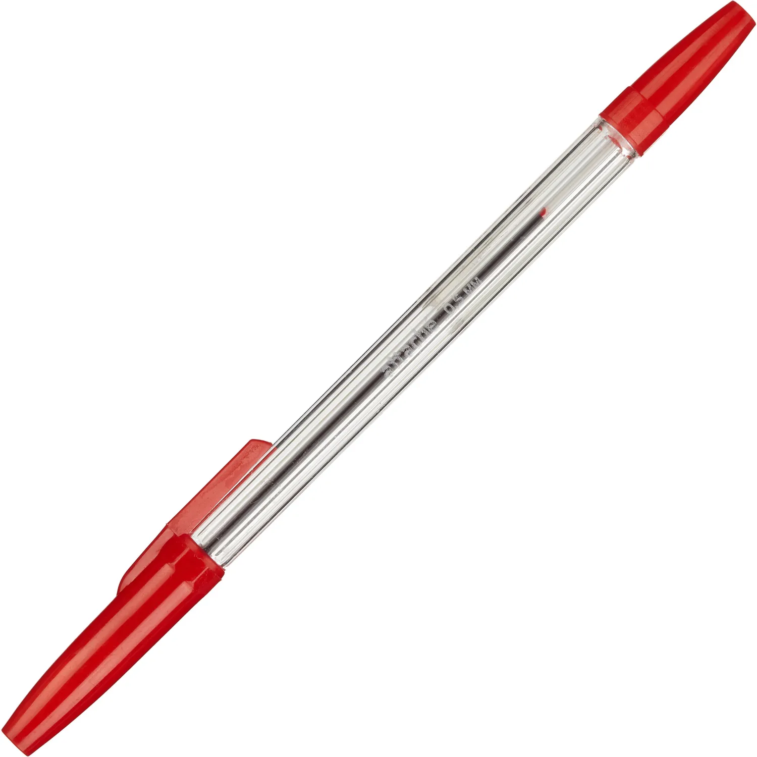 Ручка шариковая неавтомат. Attache Economy Elementary 0,5мм красн ст - фото 2