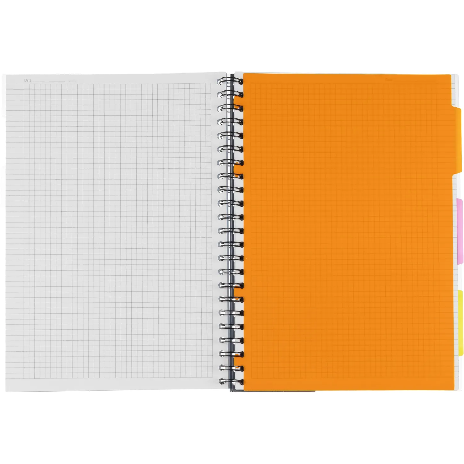 Бизнес-тетрадь 140л,кл,А4,SPIRAL BOOK Синий,евроспир,обл.пласт,раздел.84101 - фото 9