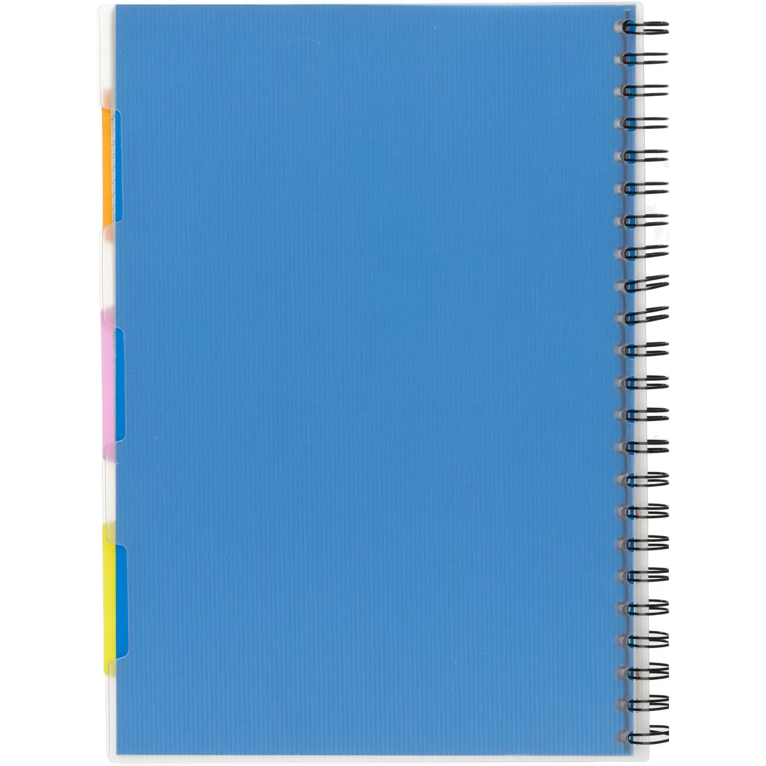 Бизнес-тетрадь 140л,кл,А4,SPIRAL BOOK Синий,евроспир,обл.пласт,раздел.84101 - фото 14