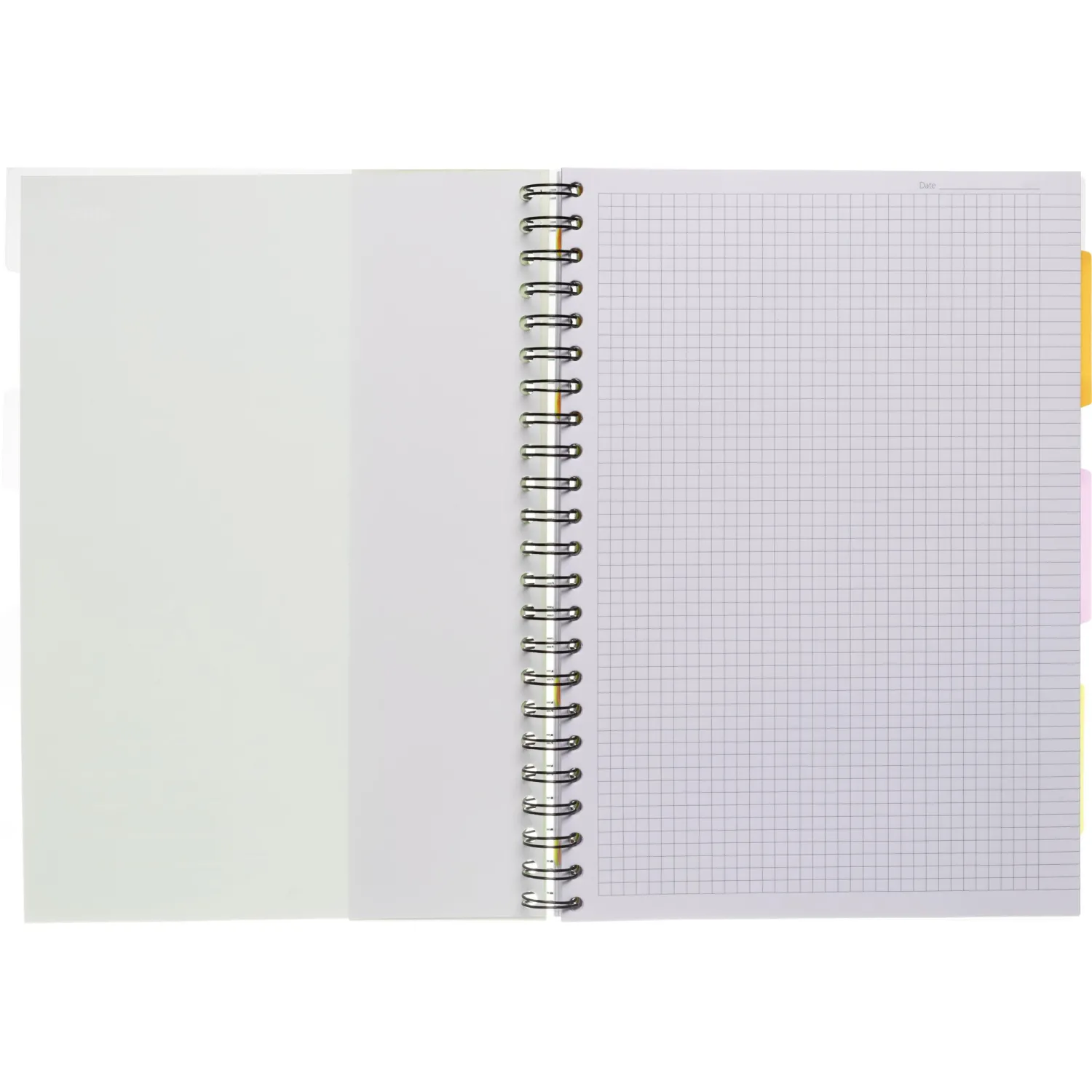 Бизнес-тетрадь 140л,кл,А4,SPIRAL BOOK Салатовый,евросп,обл.пл,раздел.84102 - фото 7