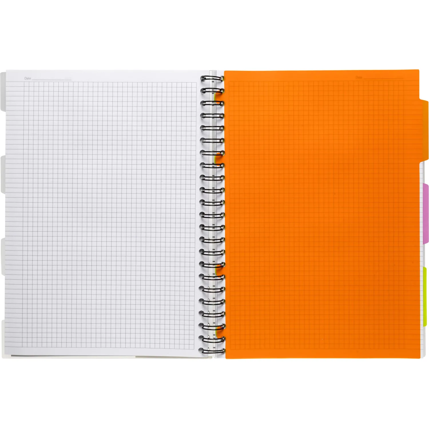 Бизнес-тетрадь 140л,кл,А4,SPIRAL BOOK Серый,евроспир,обл.пласт,раздел.84103 - фото 8