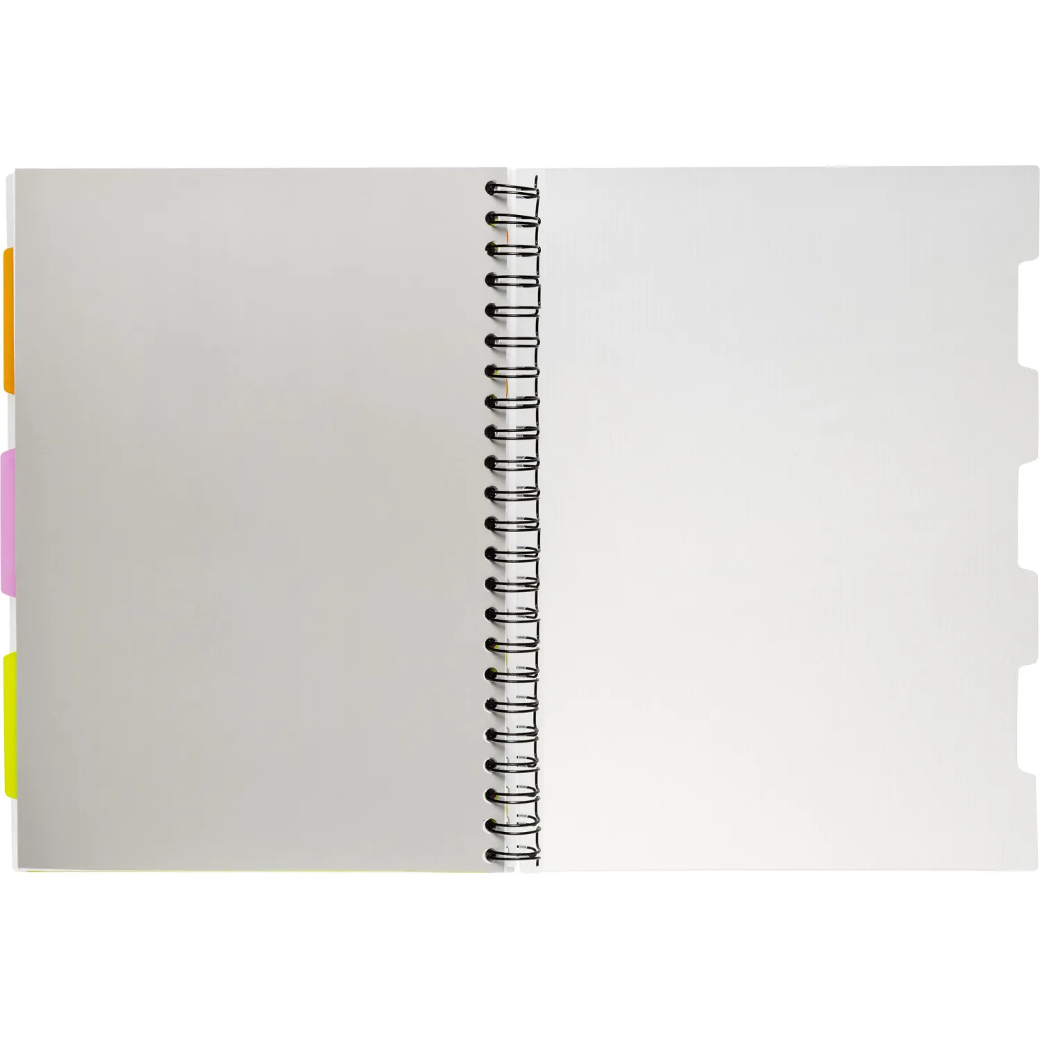 Бизнес-тетрадь 140л,кл,А4,SPIRAL BOOK Серый,евроспир,обл.пласт,раздел.84103 - фото 11