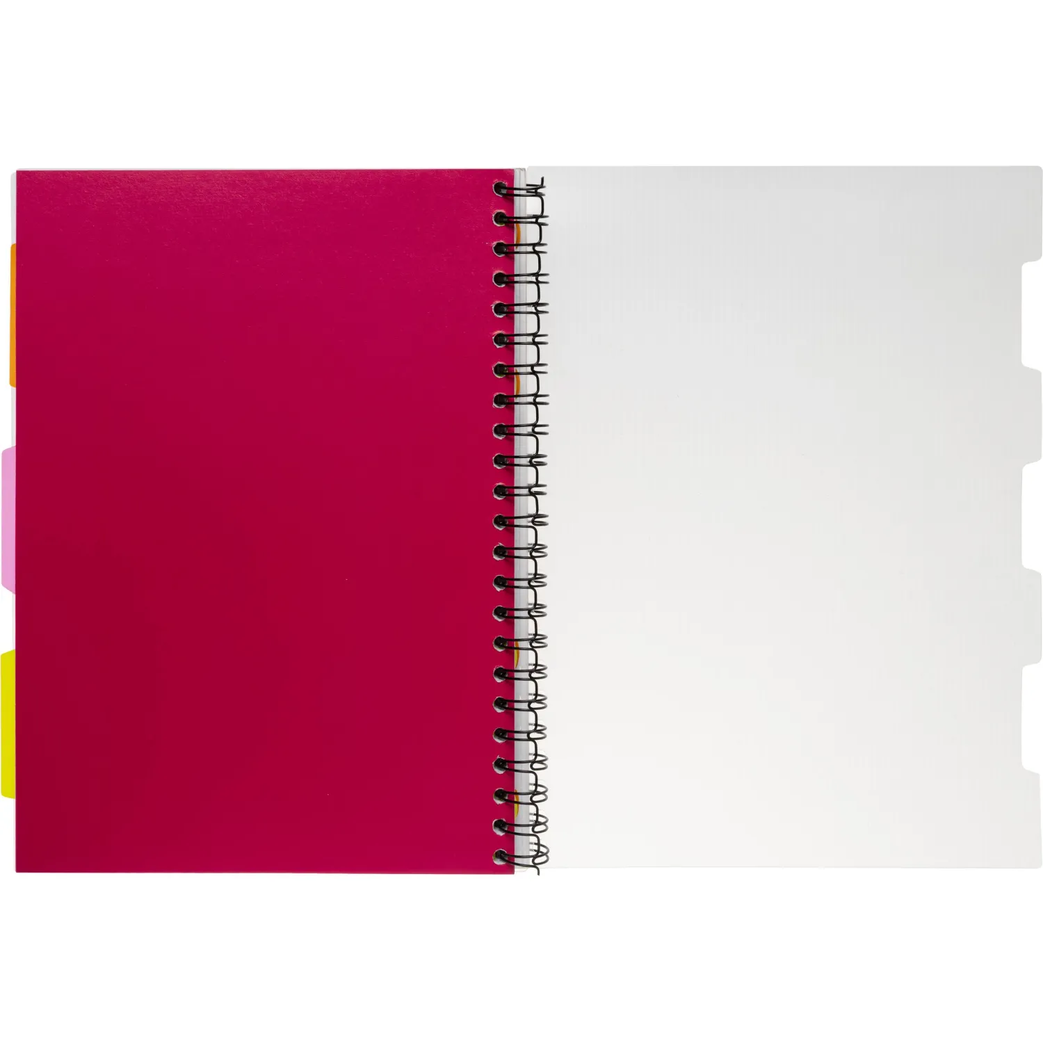 Бизнес-тетрадь 140л,кл,А4,SPIRAL BOOK Розовый,евроспир,обл.пласт,разд.84105 - фото 11