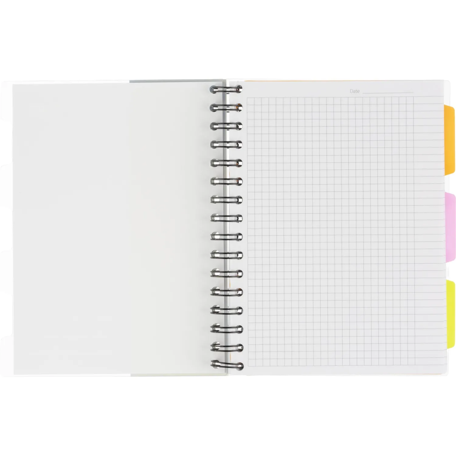 Бизнес-тетрадь 140л,кл,А5,SPIRAL BOOK Синий,евроспир,обл.пласт,раздел.84113 - фото 6