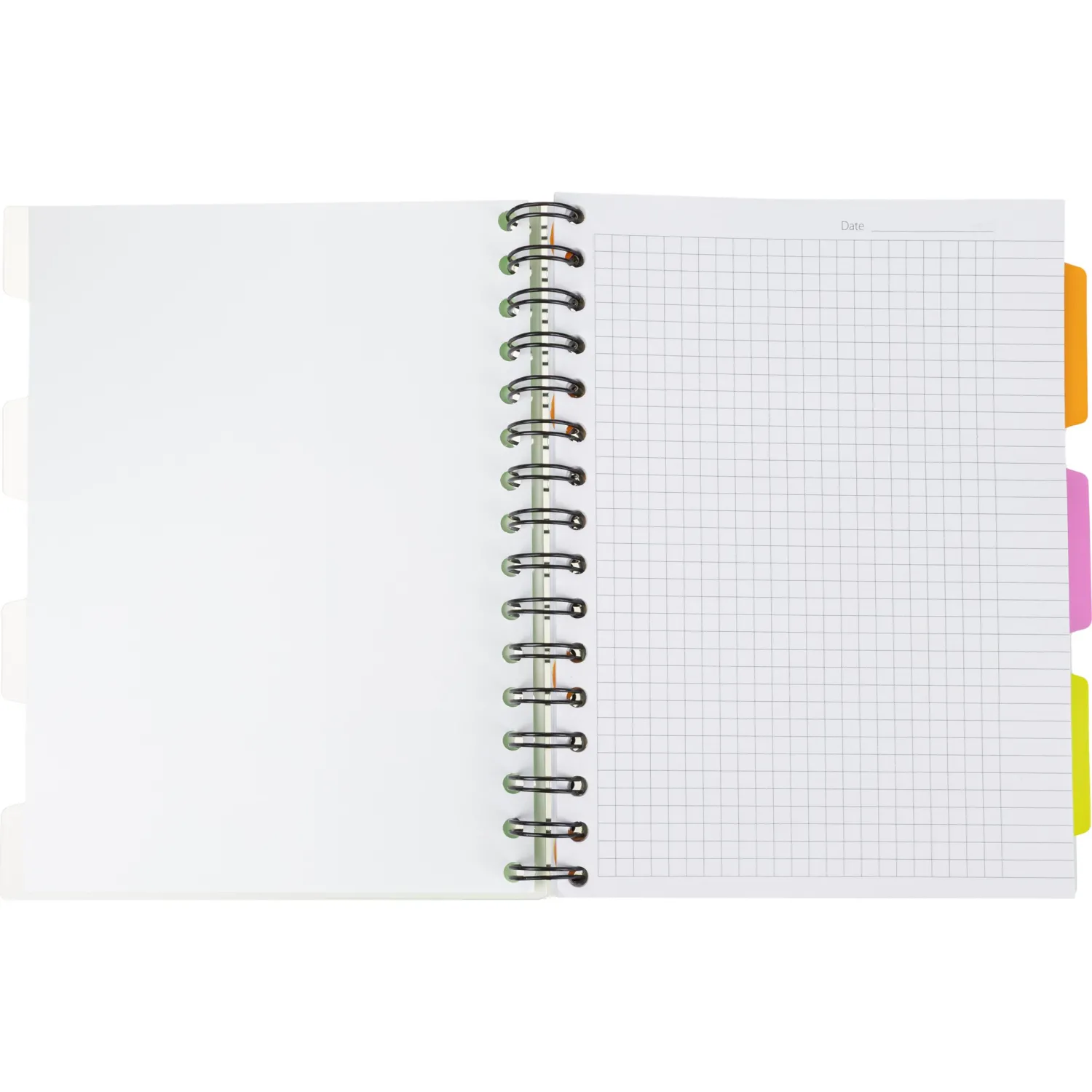 Бизнес-тетрадь 140л,кл,А5,SPIRAL BOOK Салатовый,евросп,обл.пл,раздел.84108 - фото 5