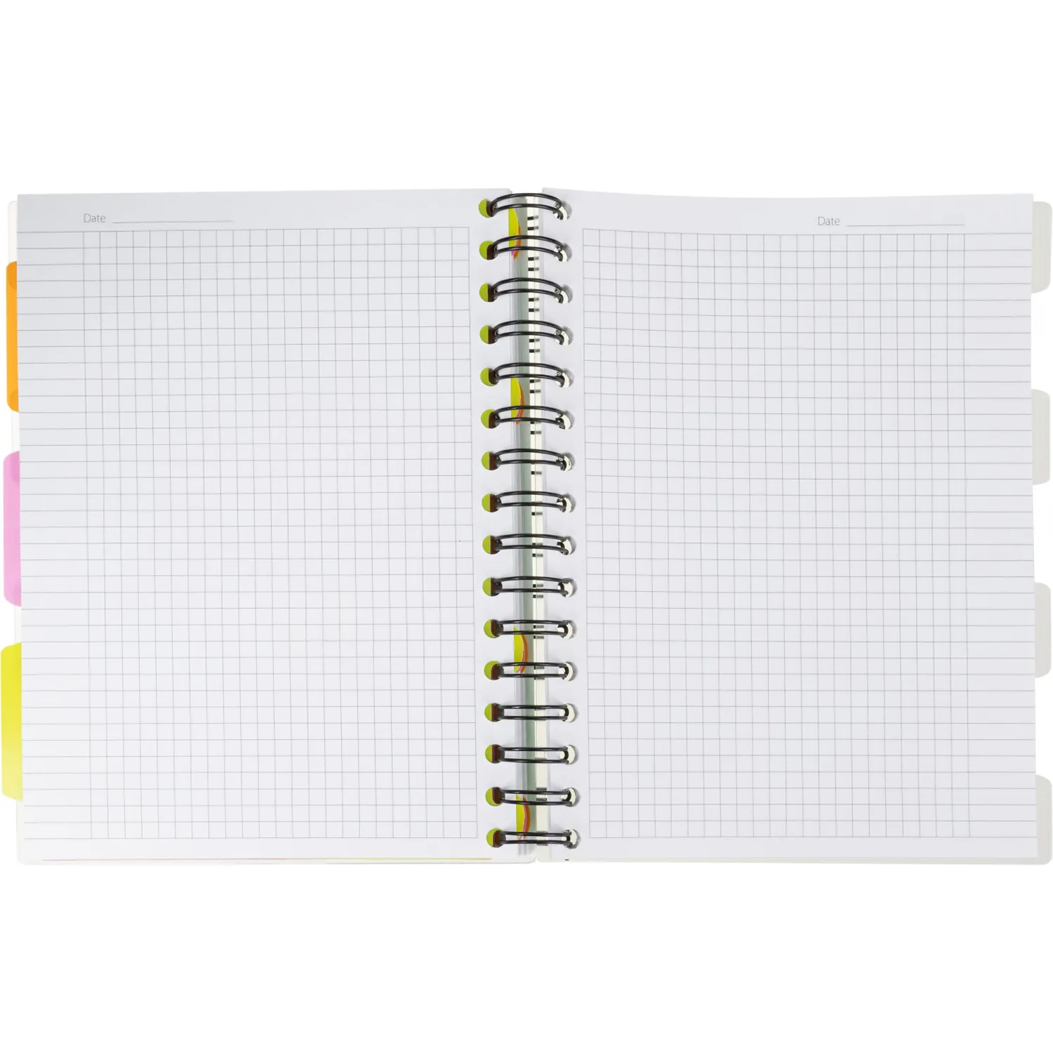 Бизнес-тетрадь 140л,кл,А5,SPIRAL BOOK Салатовый,евросп,обл.пл,раздел.84108 - фото 6