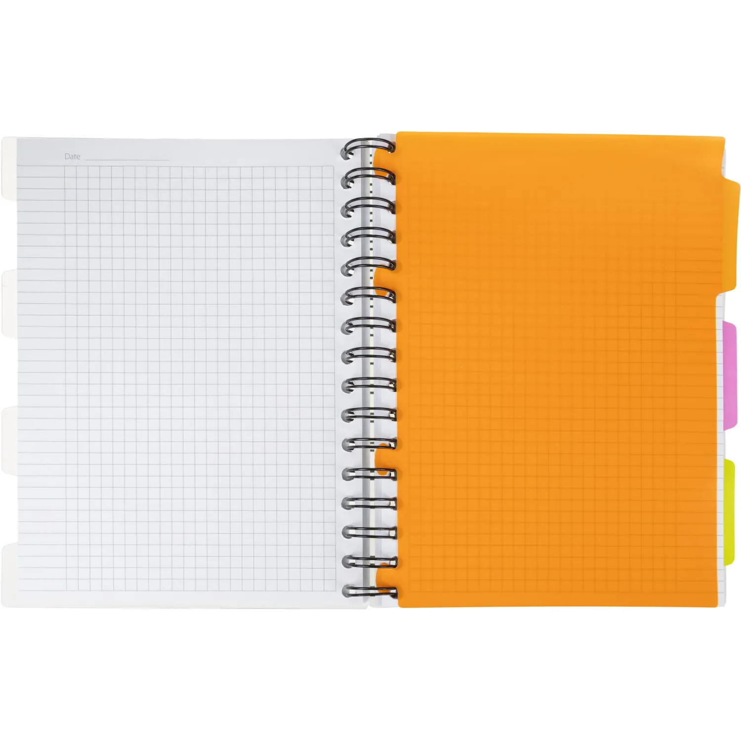 Бизнес-тетрадь 140л,кл,А5,SPIRAL BOOK Салатовый,евросп,обл.пл,раздел.84108 - фото 8