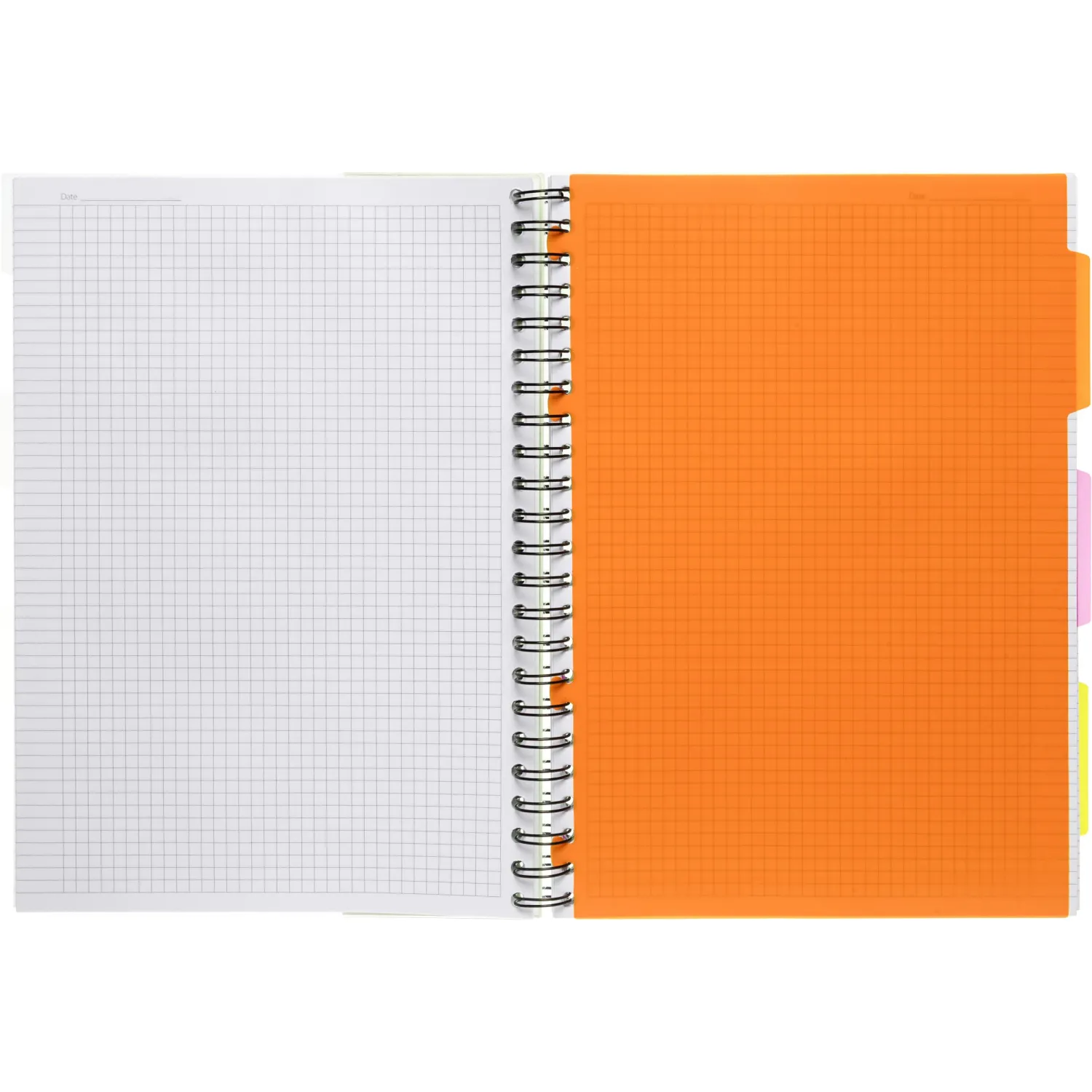 Бизнес-тетрадь 140л,кл,А5,SPIRAL BOOK Серый,евроспир,обл.пласт,раздел.84109 - фото 9