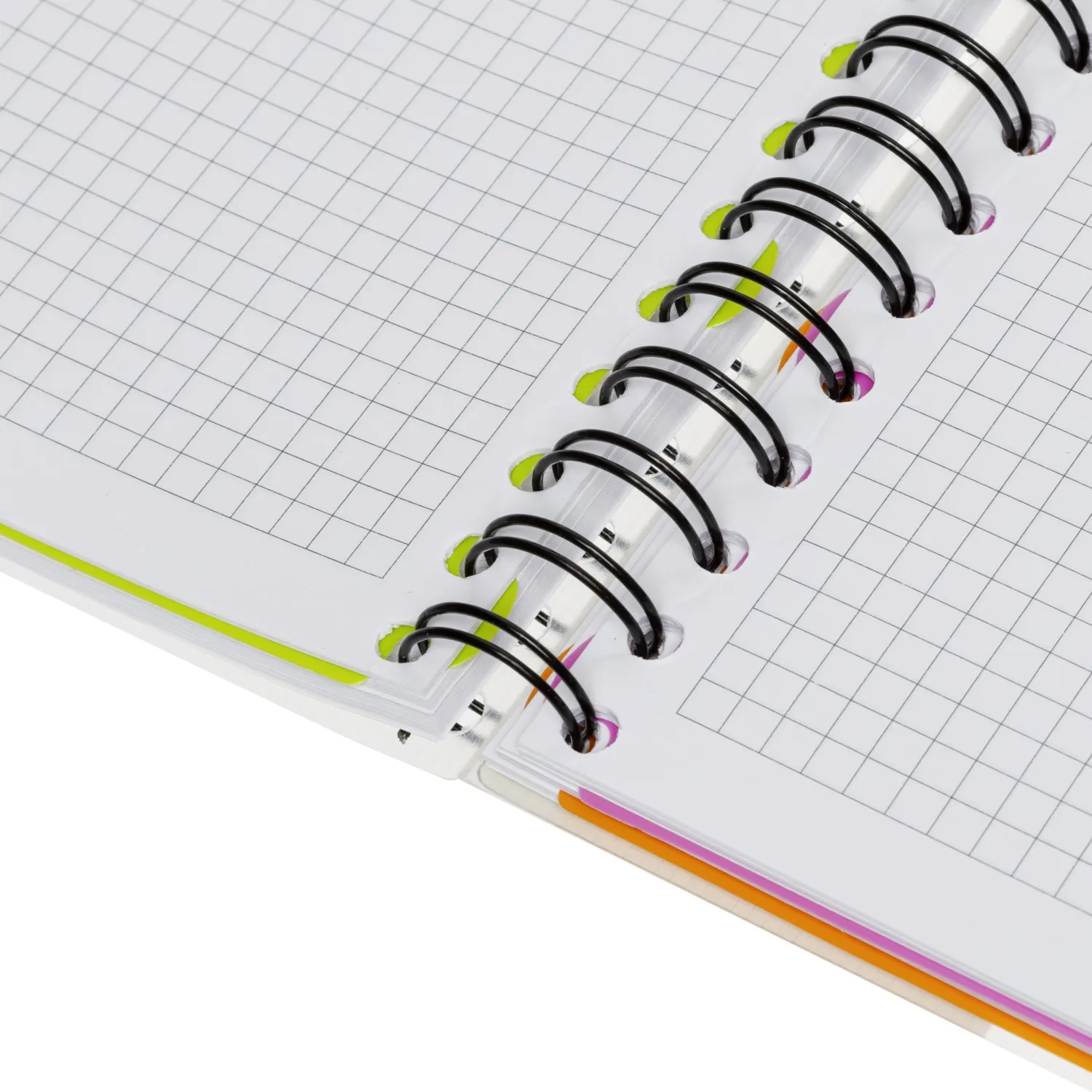 Бизнес-тетрадь 140л,кл,А5,SPIRAL BOOK Серый,евроспир,обл.пласт,раздел.84109 - фото 13