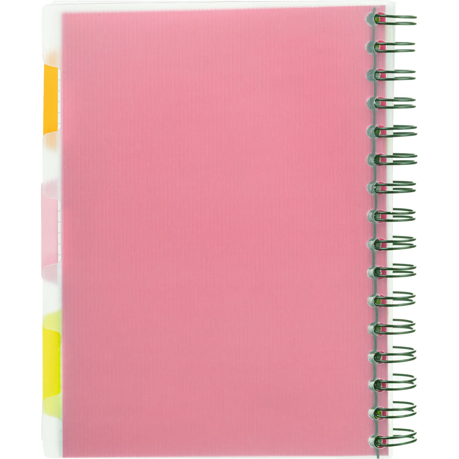 Бизнес-тетрадь 140л,кл,А5,SPIRAL BOOK Розовый,евроспир,обл.пласт,разд.84111 - фото 13