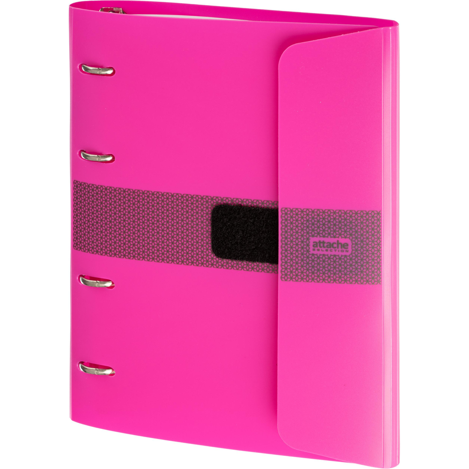 Бизнес-тетрадь со смен.блоком 120л,кл,А5, Розовый,пропилен. обл. налипучке - фото 2