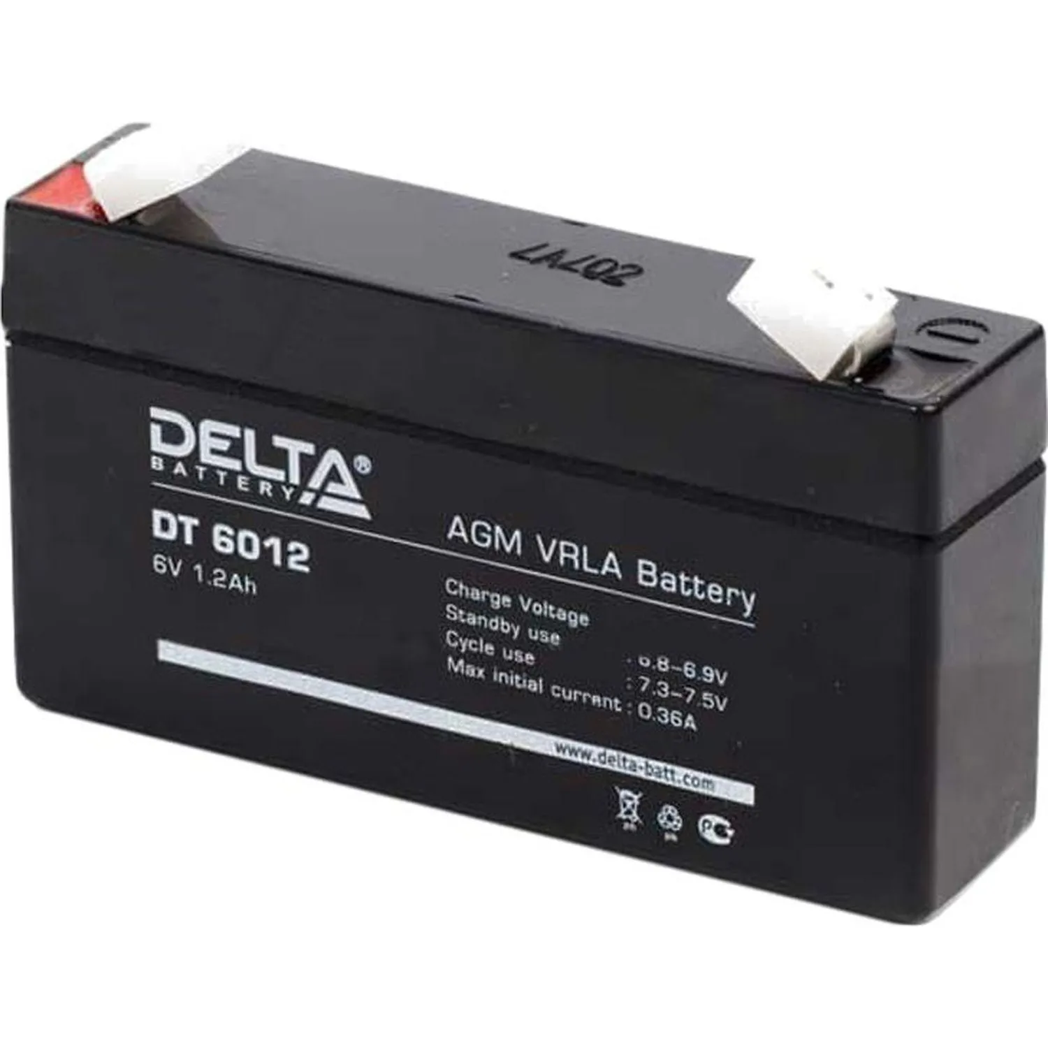 Батарея для ИБП Delta DT 6012 - фото 3