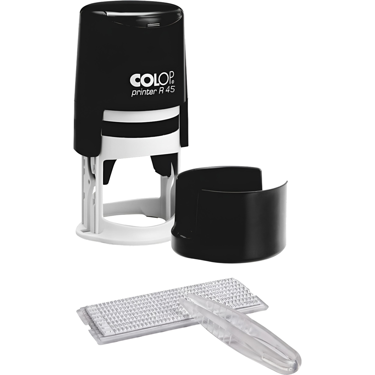 Печать самонаборная круглая 2,5 круга d45мм R45/2,5 Colop Печать самонаборная круглая 2,5 круга d45мм R45/2,5 Colop - фото 2