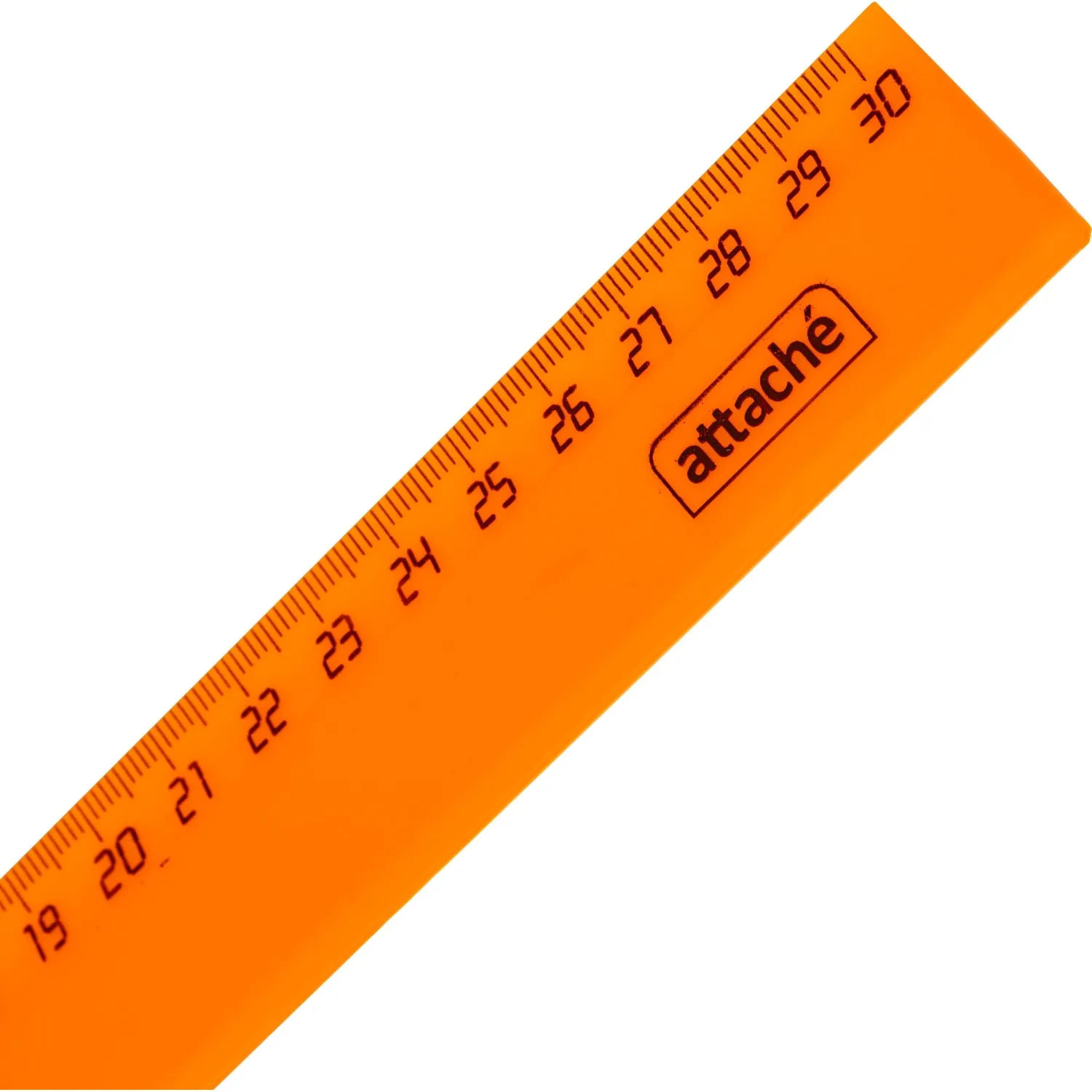 Линейка 30см Attache Economy 2 шт/уп цвет в ассортименте - фото 2