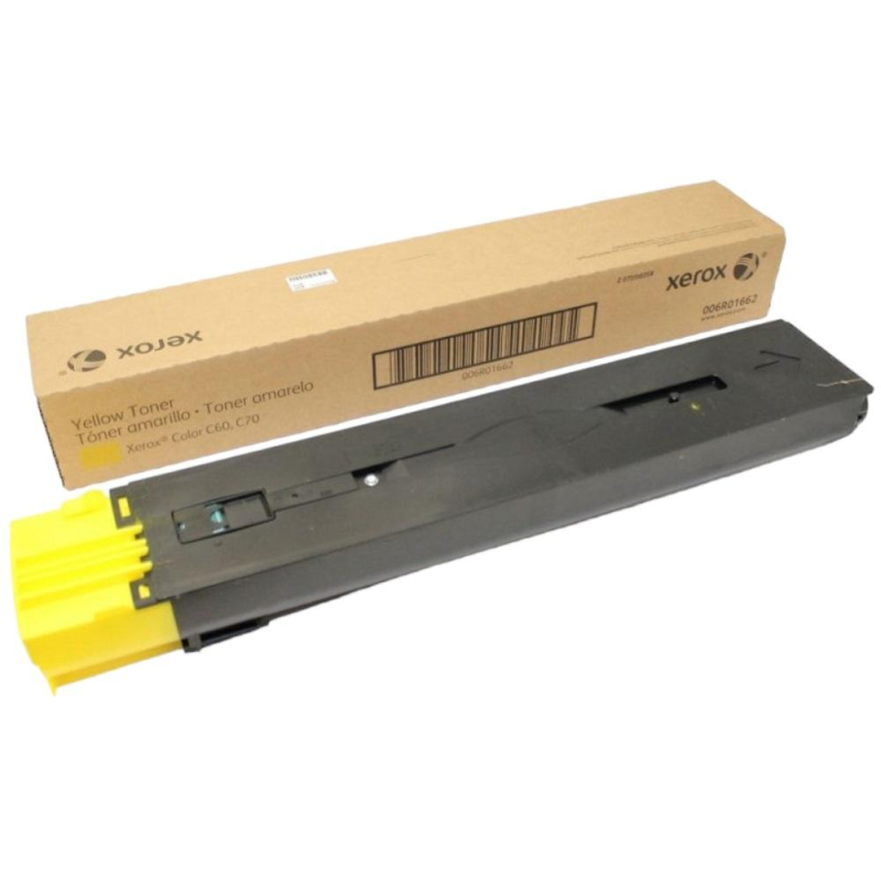 Тонер-картридж Xerox 006R01662 жел. для C60/C70 - фото 1