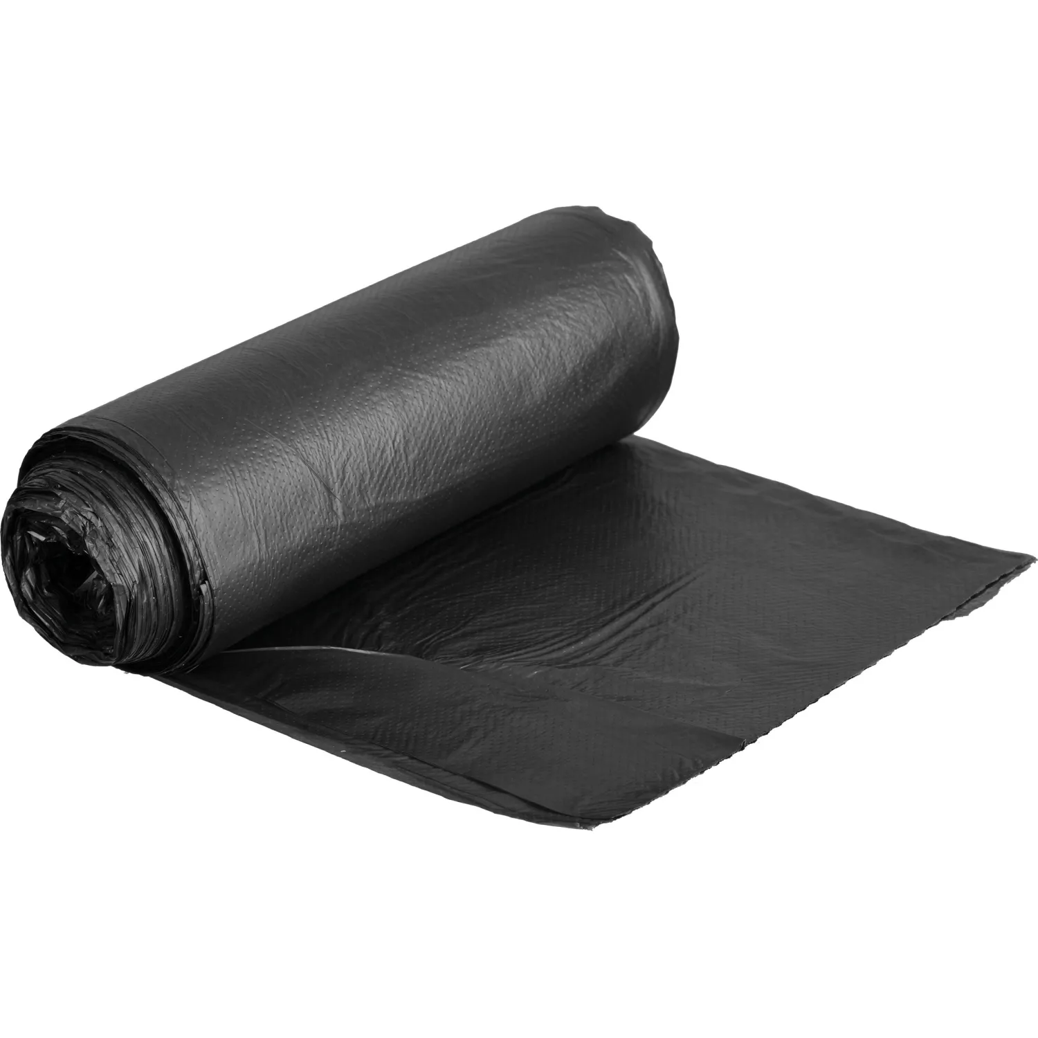 Мешки для мусора ПНД 60л 60х80см 10мкм черные 25шт/уп_Green Pack - фото 2