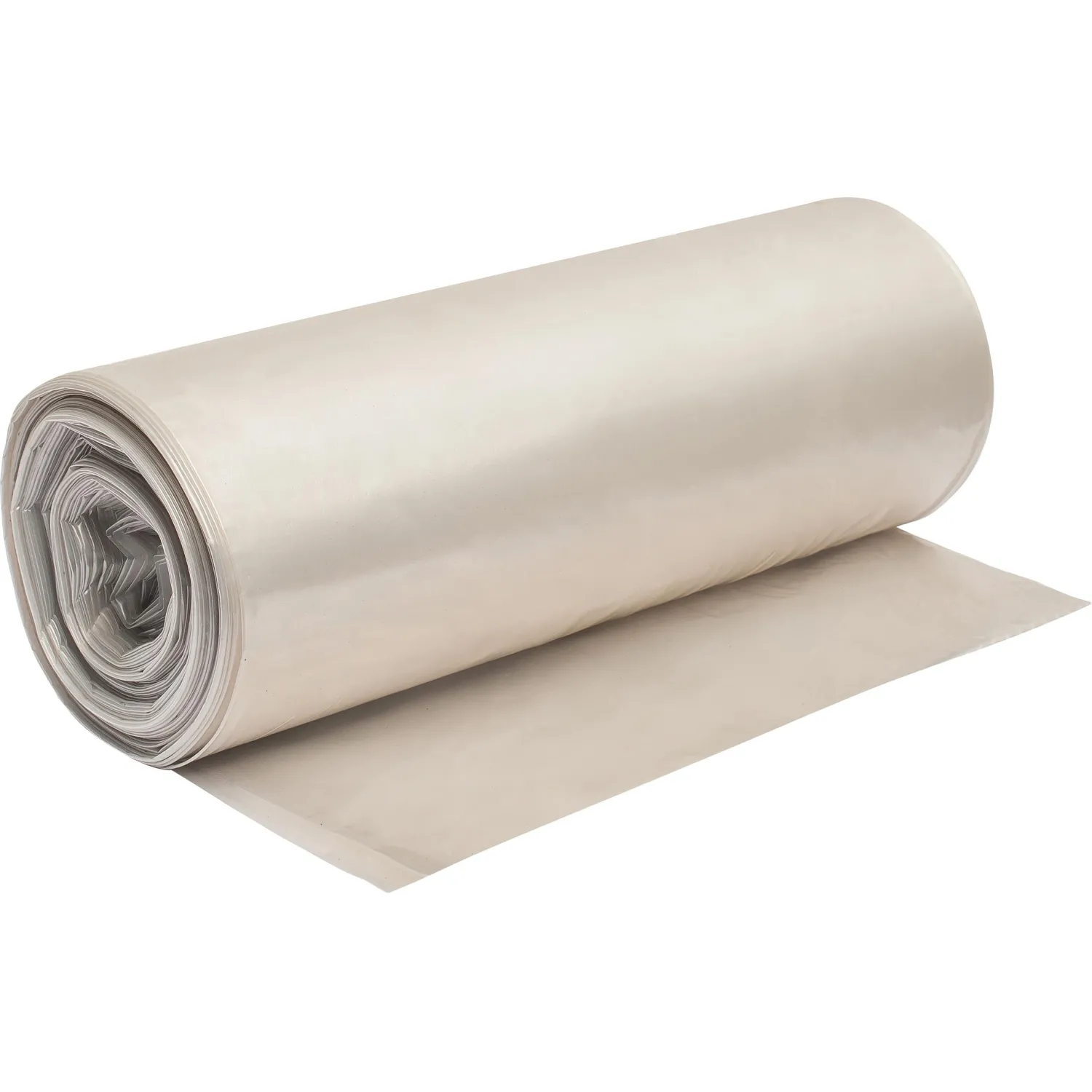 Мешки для мусора ПВД 160л 90х110см 60мкм прозрачные 10шт/рул ЭЛ - фото 2