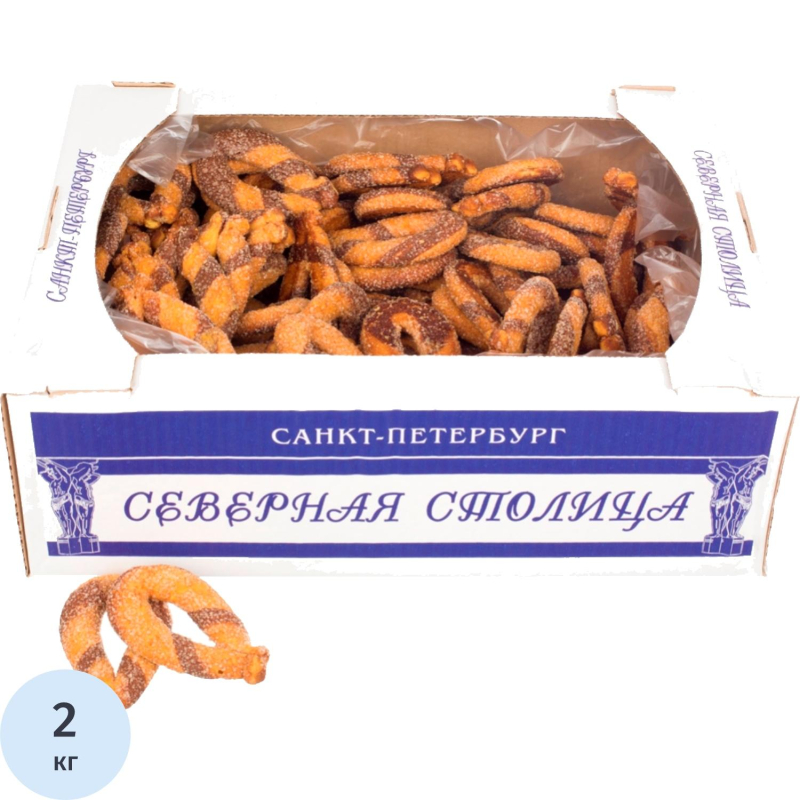 Печенье сдобное Княжий Дар, какао, 2 кг - фото 1