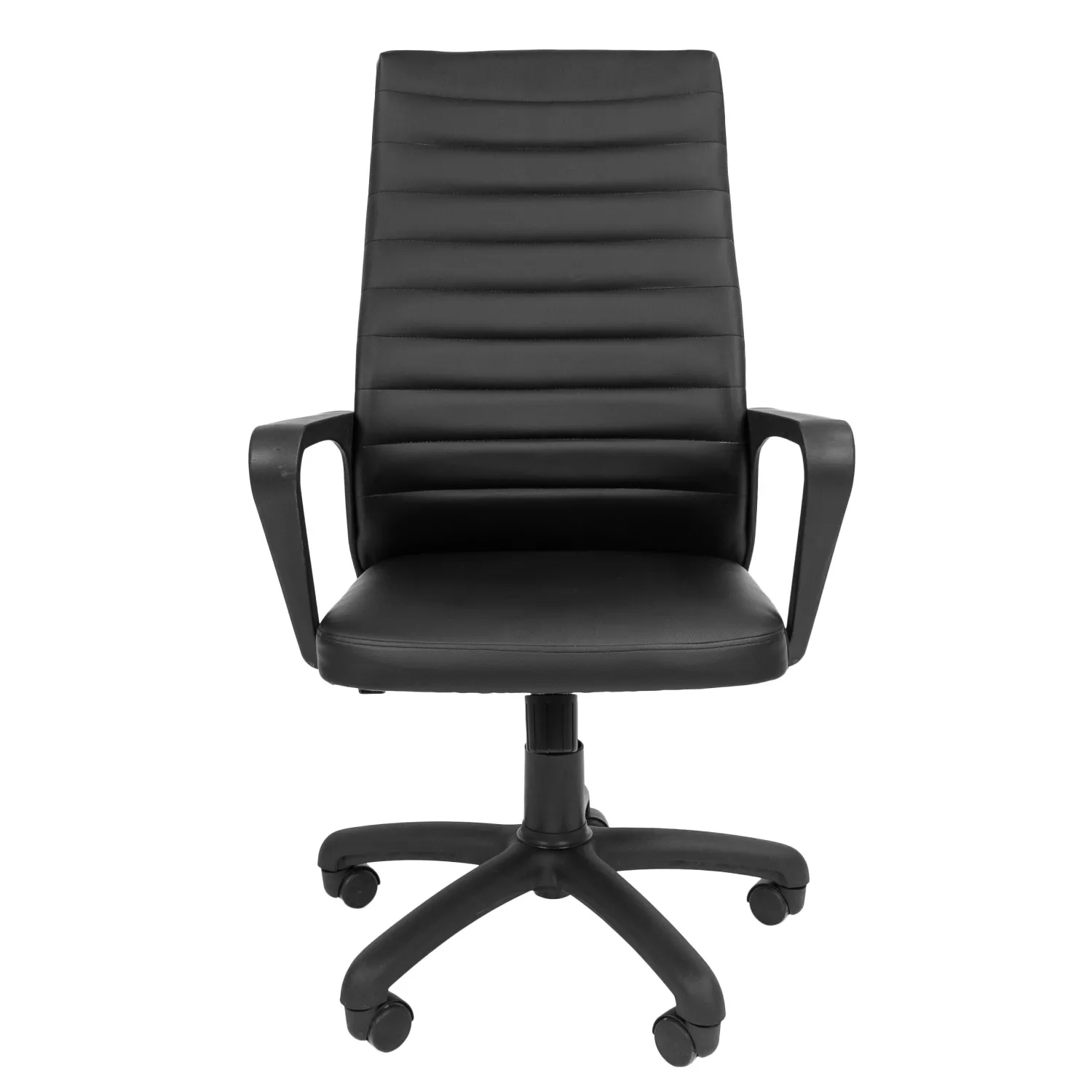 Кресло RC_РК 165 экокожа черная, пластик - фото 2