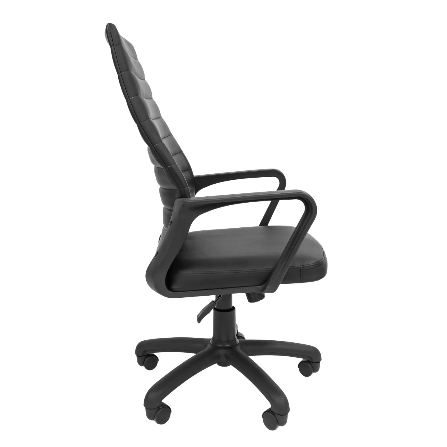 Кресло RC_РК 165 экокожа черная, пластик - фото 3