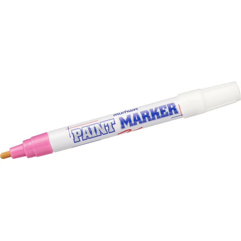 Маркер лаковый MunHwa 4 мм розовый - фото 5