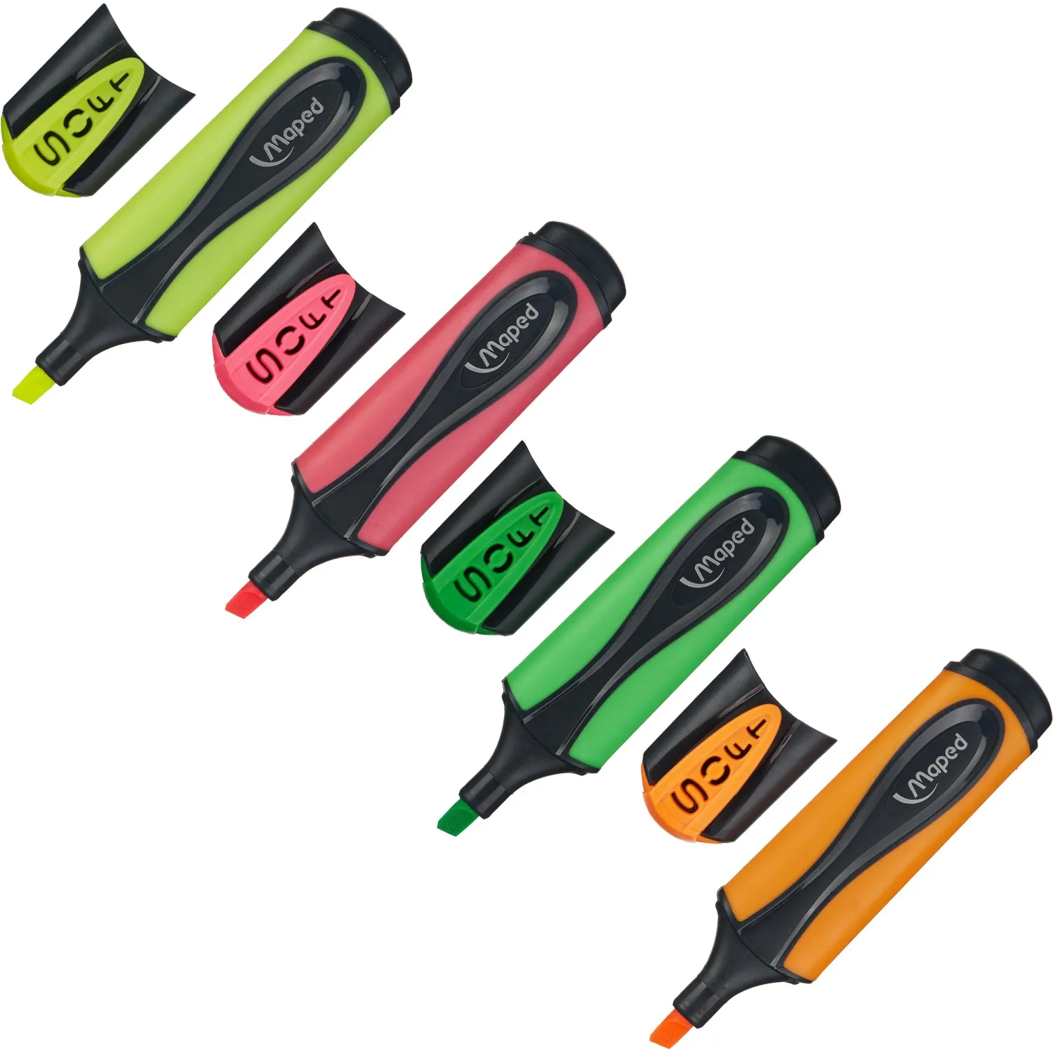 Набор текстовыделителей Maped FLUO PEP'S FLEX,1-5мм,4цв/наб, 740300 - фото 16