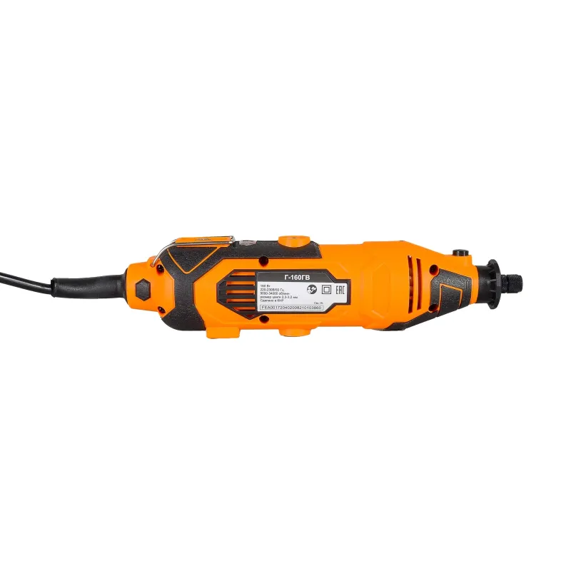 Гравер сетевой ВИХРЬ Г-160ГВ 160Вт, 2.3-3.2мм, гибкий вал (72/4/2) - фото 2