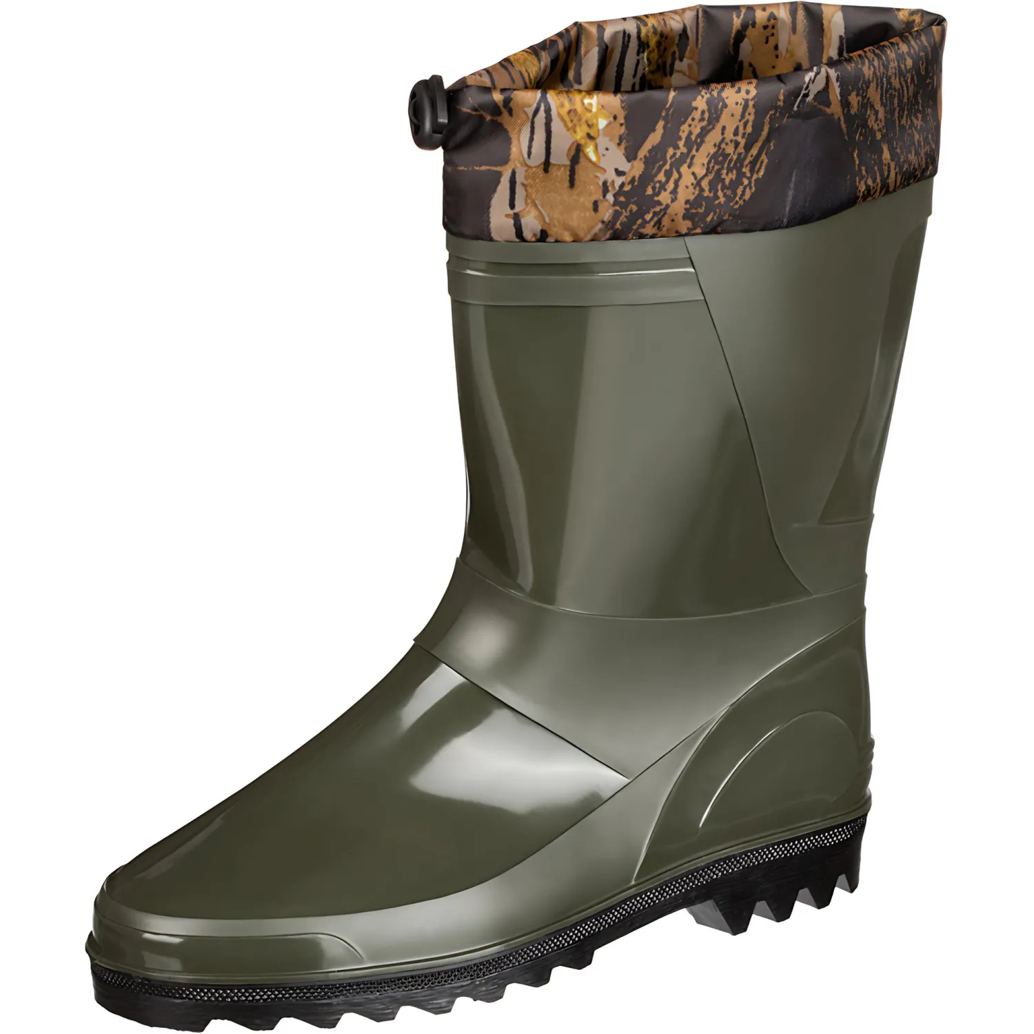 Сапоги мужские цв.оливковый мод.141/01 (р.46) (300) ПВХ с надставкой - фото 2