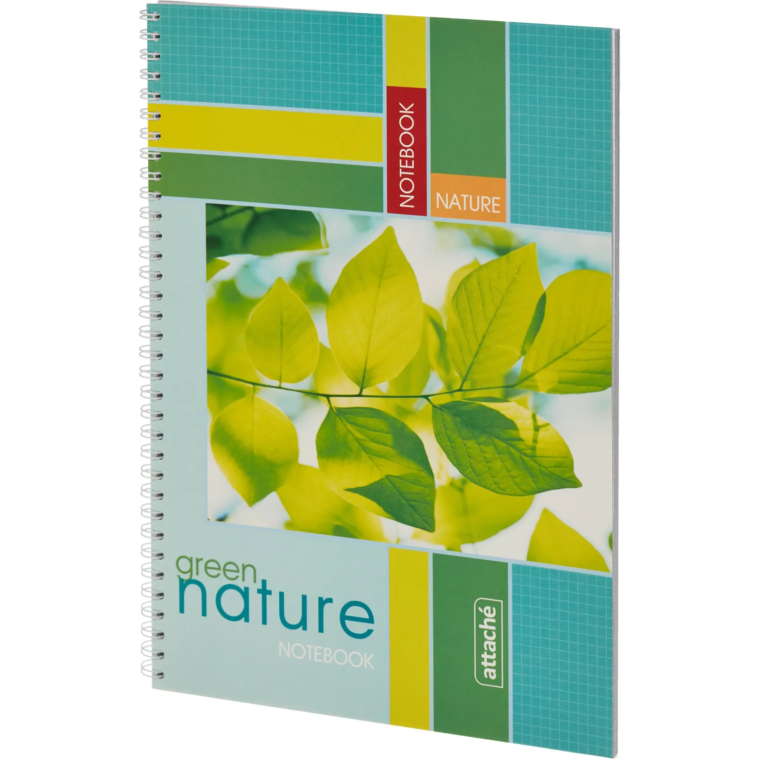 Бизнес-тетрадь Attache,96л,клет,А4,спир,обл.мел.карт - фото 2