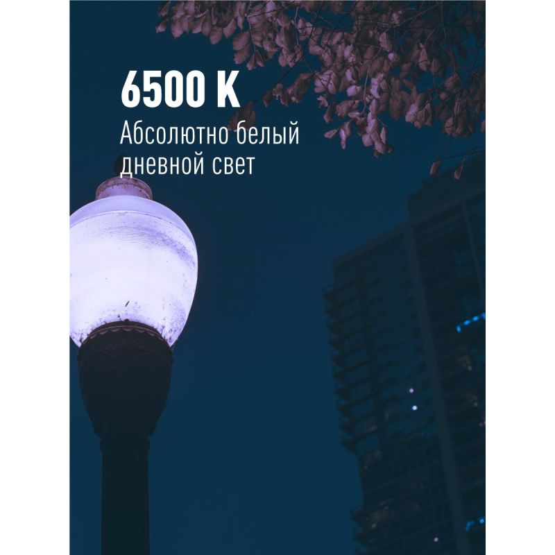 Лампа светодиодная Космос 30W E27 6500k хол.бел. HW - фото 9