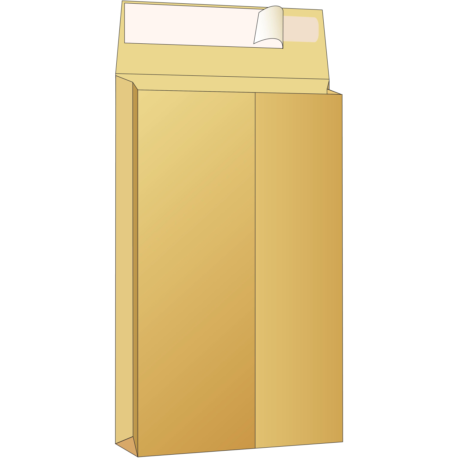 Пакет в упаковке крафт С4 стрип Extrapack 229х324 100г 250шт/уп/6541 - фото 3