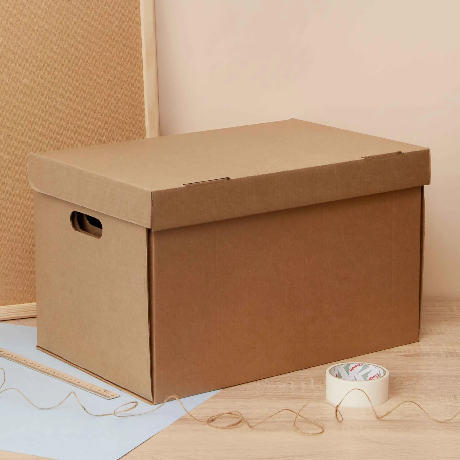 Короб архивный ДЕЛОПРОИЗВОДСТВО 480х325х295, Т24, уп 5 шт. - фото 8