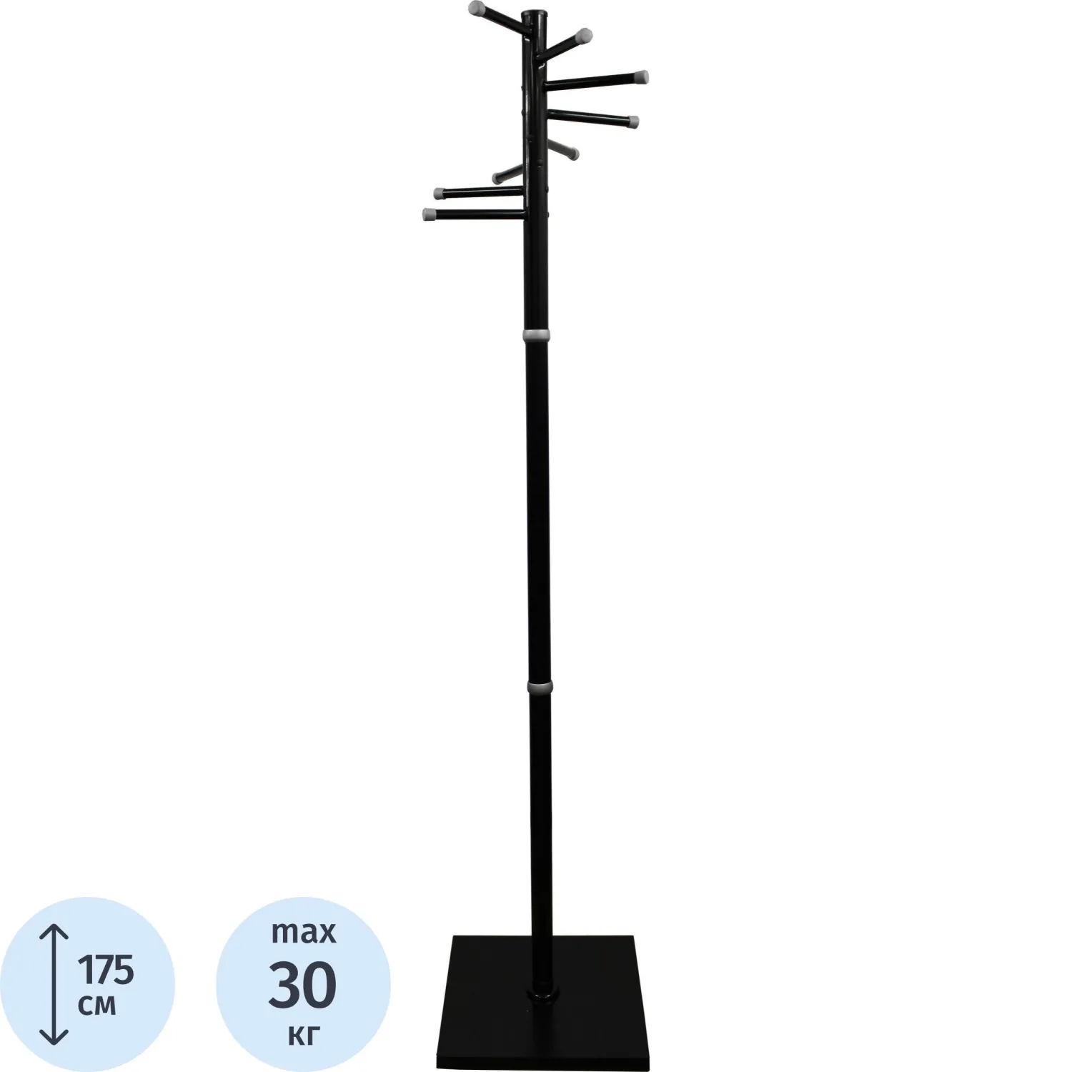 Вешалка TI_напольная Мажор 3 черный - фото 1