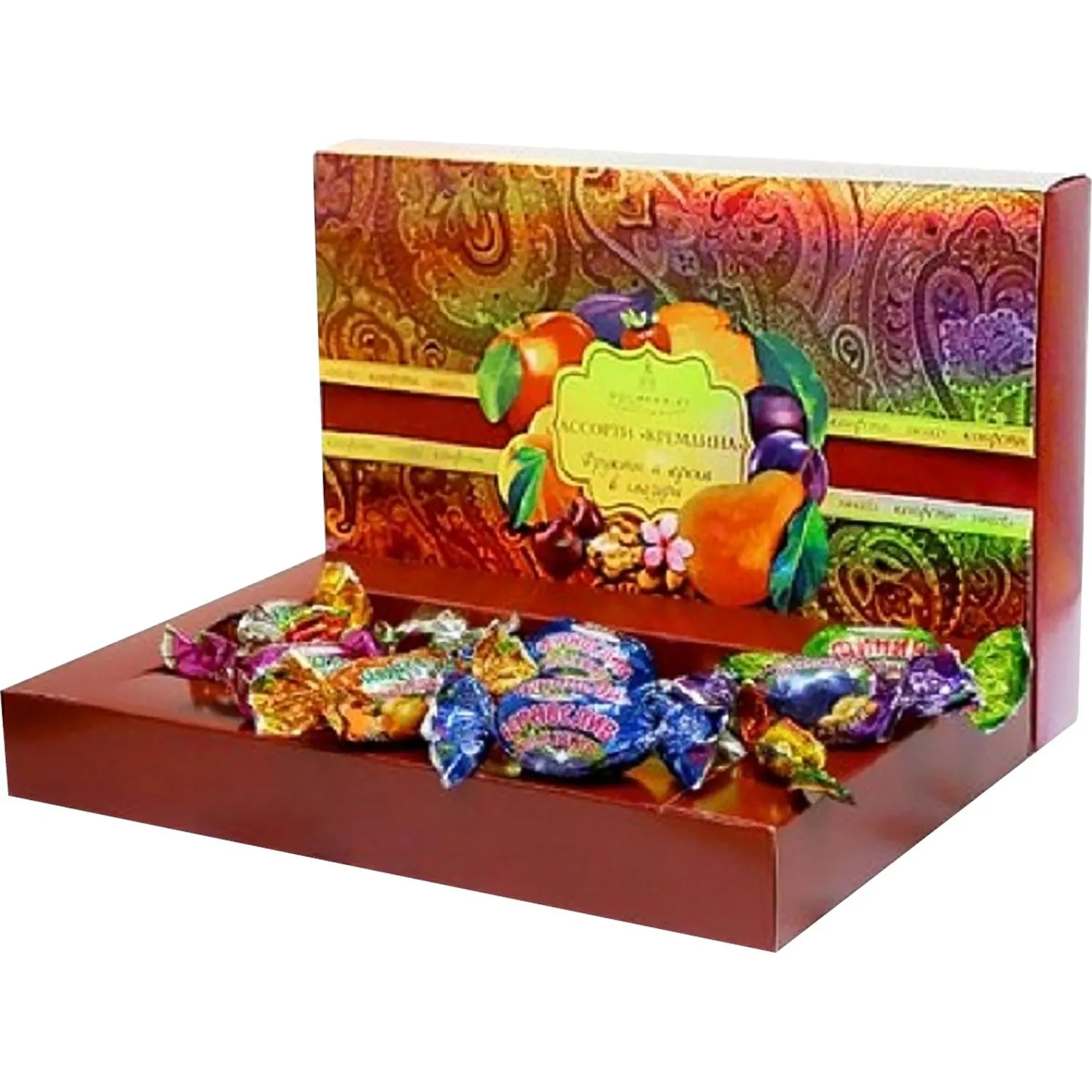 Конфеты Кремлина фрукты и орехи в глазури, 500г - фото 2