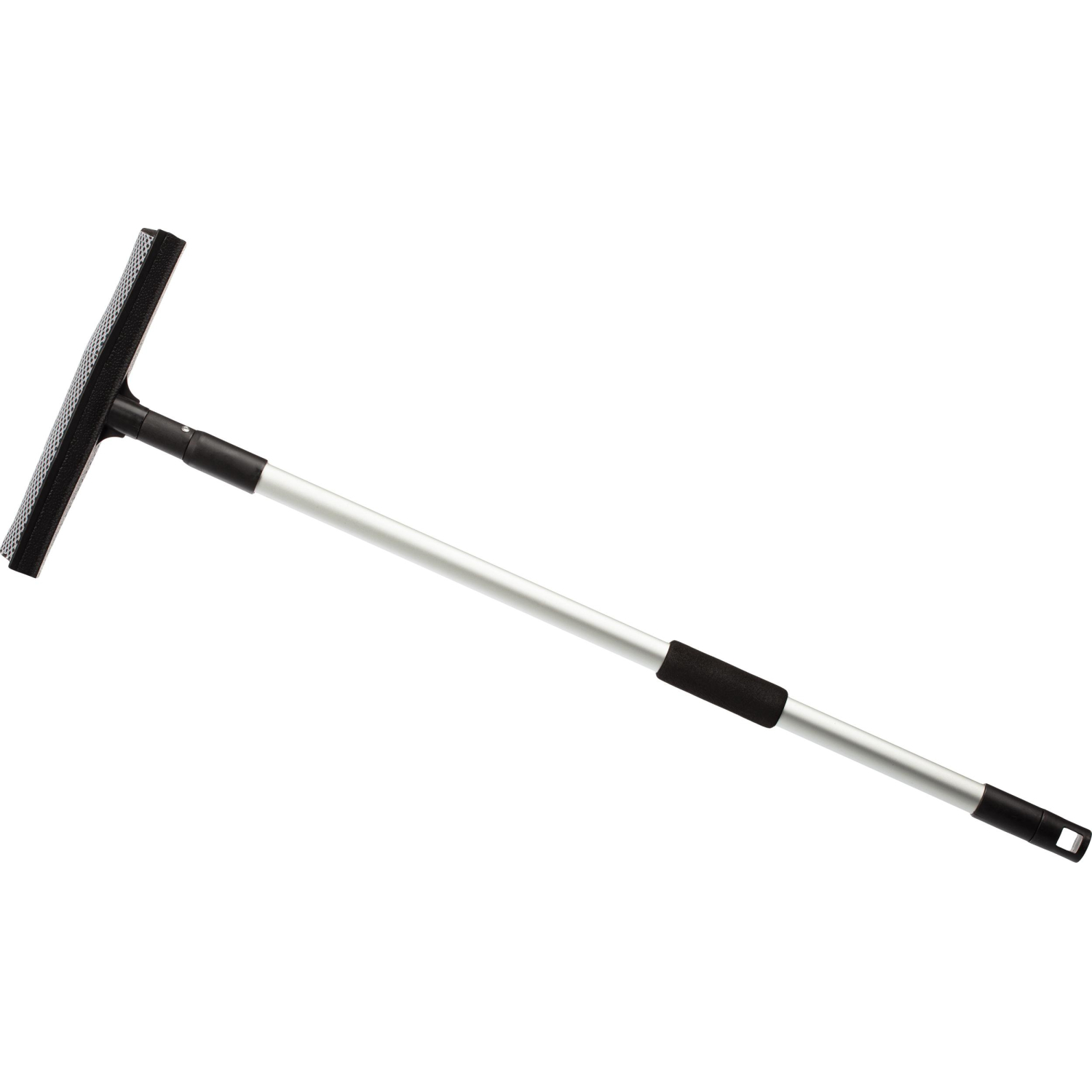 Швабра для мытья окон губка+сгон 25см+ телеск.ручка 120см - фото 1