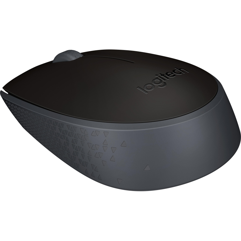 Мышь компьютерная Logitech M171 черная/беспроводная (910-004643/910-004424) - фото 1