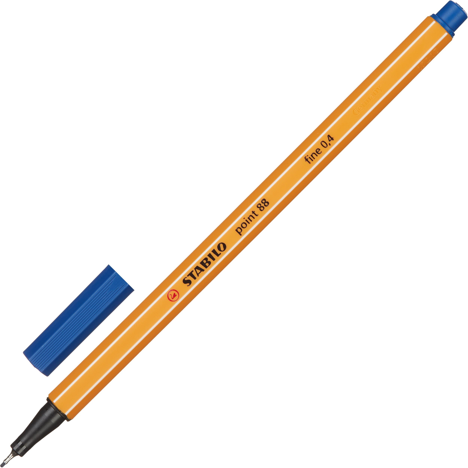 Линер STABILO Point 88/41 0,4мм синий Германия - фото 1