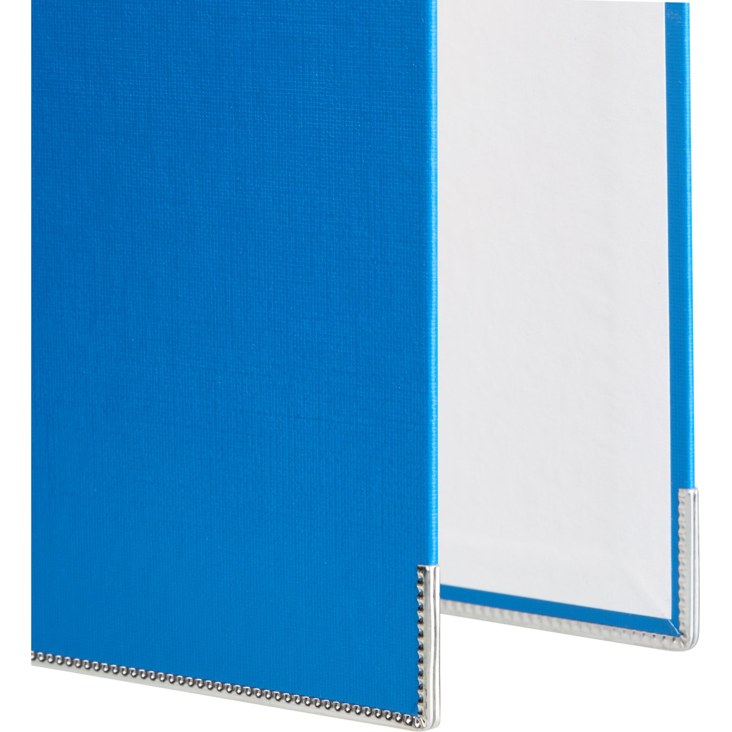 Папка-регистратор ATTACHE(ПВХ+бум)с мет.уголком,75мм,cиний, ПБП1,карм.кор - фото 3