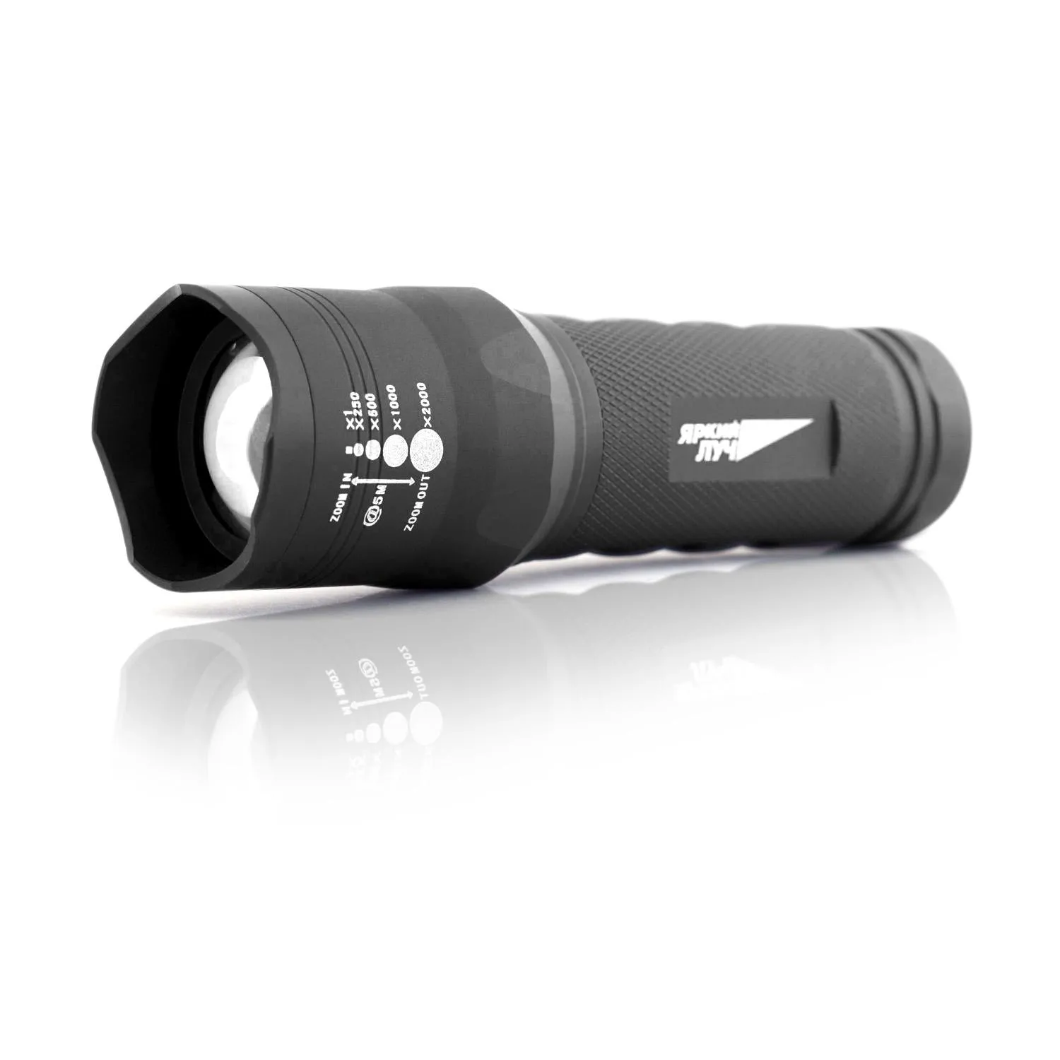 Фонарь ЯРКИЙ ЛУЧ T4 Focus v.2 алюмин. корпус, 3 реж.,  3xAAA - фото 1