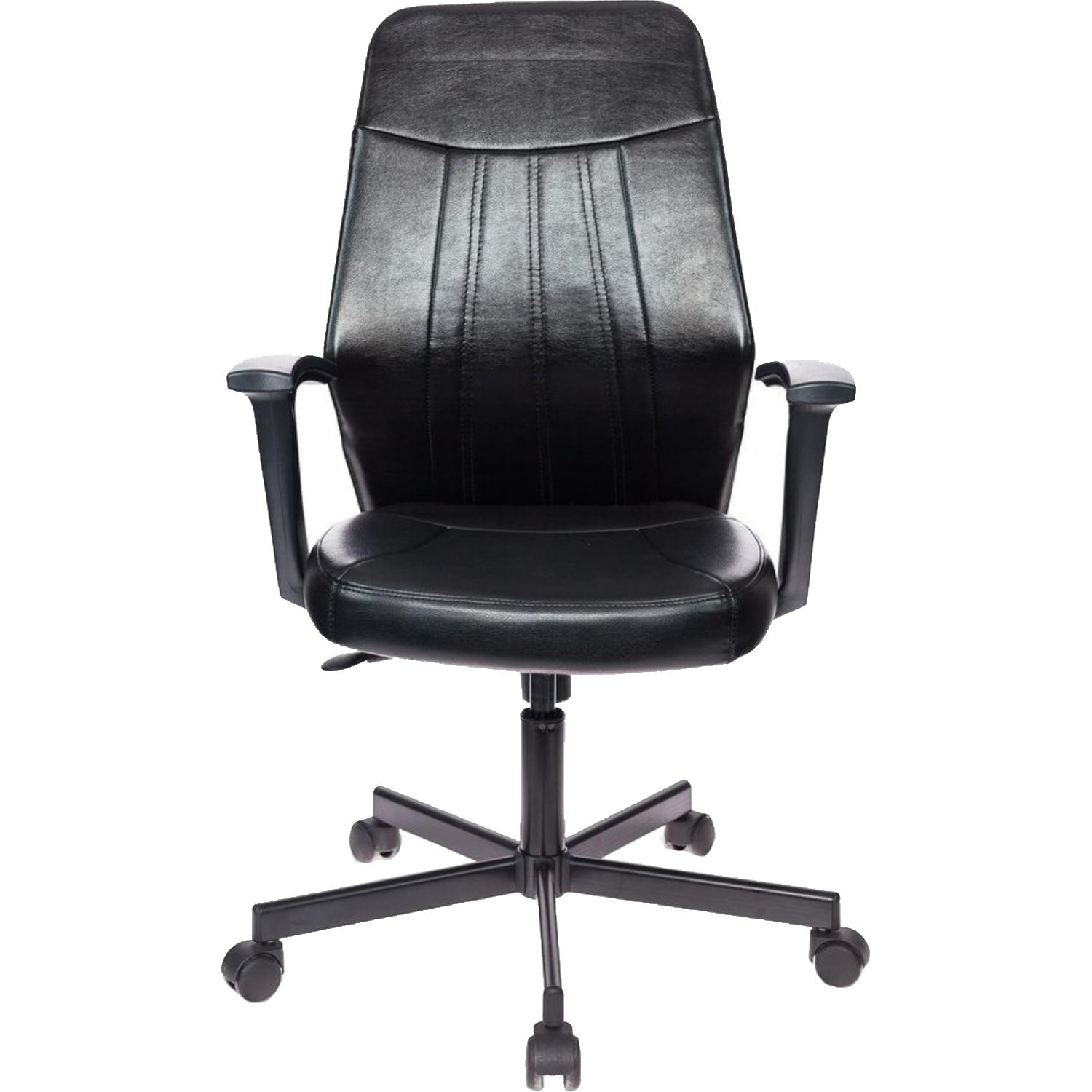 Кресло VB_EChair-224 PPU к/з черный, металл - фото 2