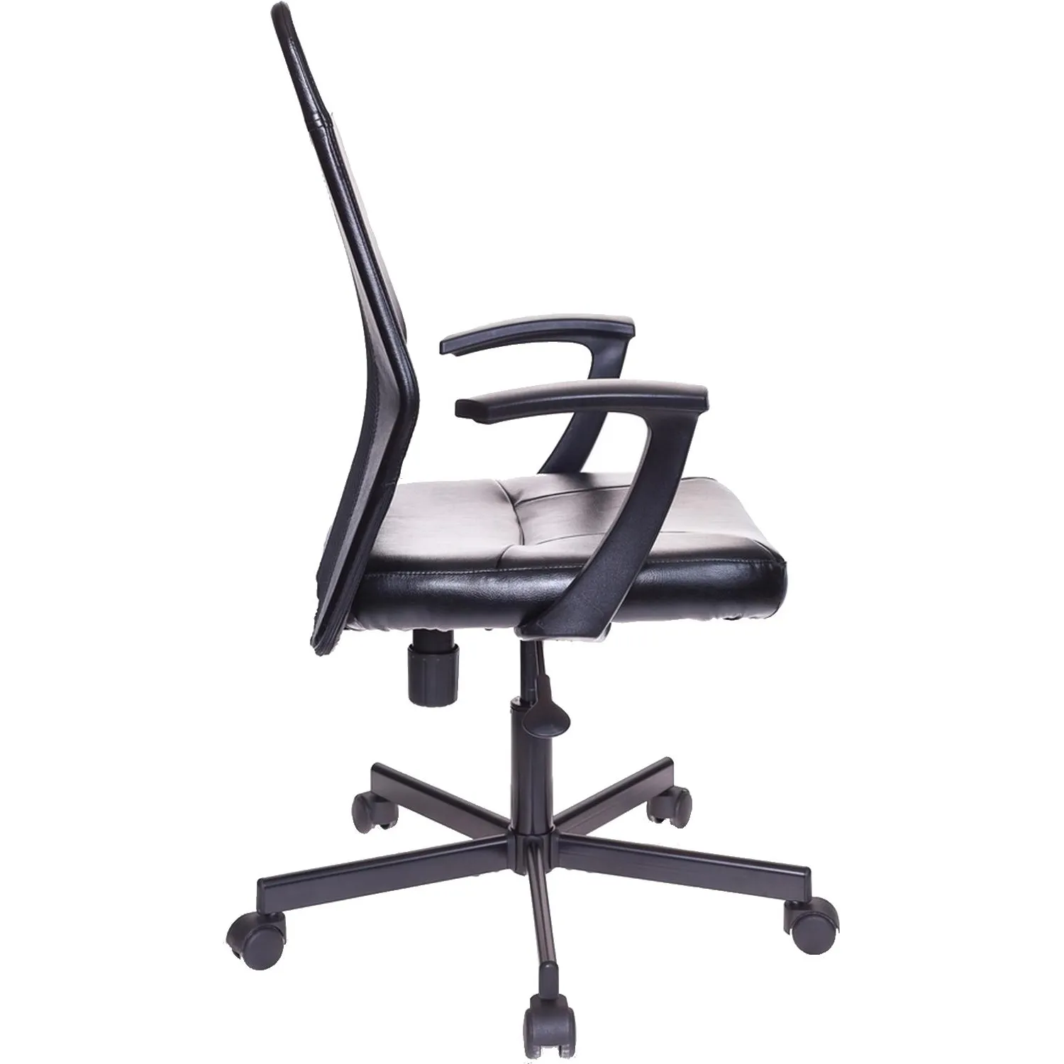 Кресло VB_EChair-225 PTW к/з черный, сетка черная - фото 4