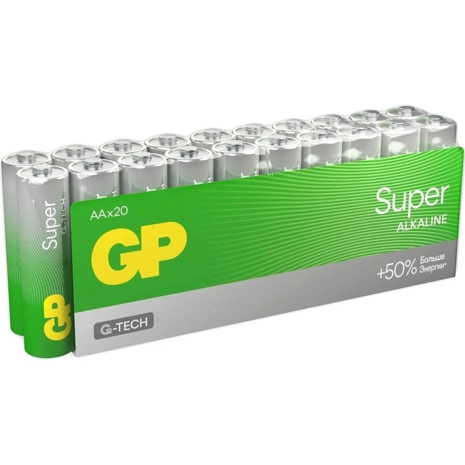 Батарейка GP15A-GP15AA21-2CRSWC20, 20шт/уп Батарейка GP15A-GP15AA21-2CRSWC20, 20шт/уп - фото 2