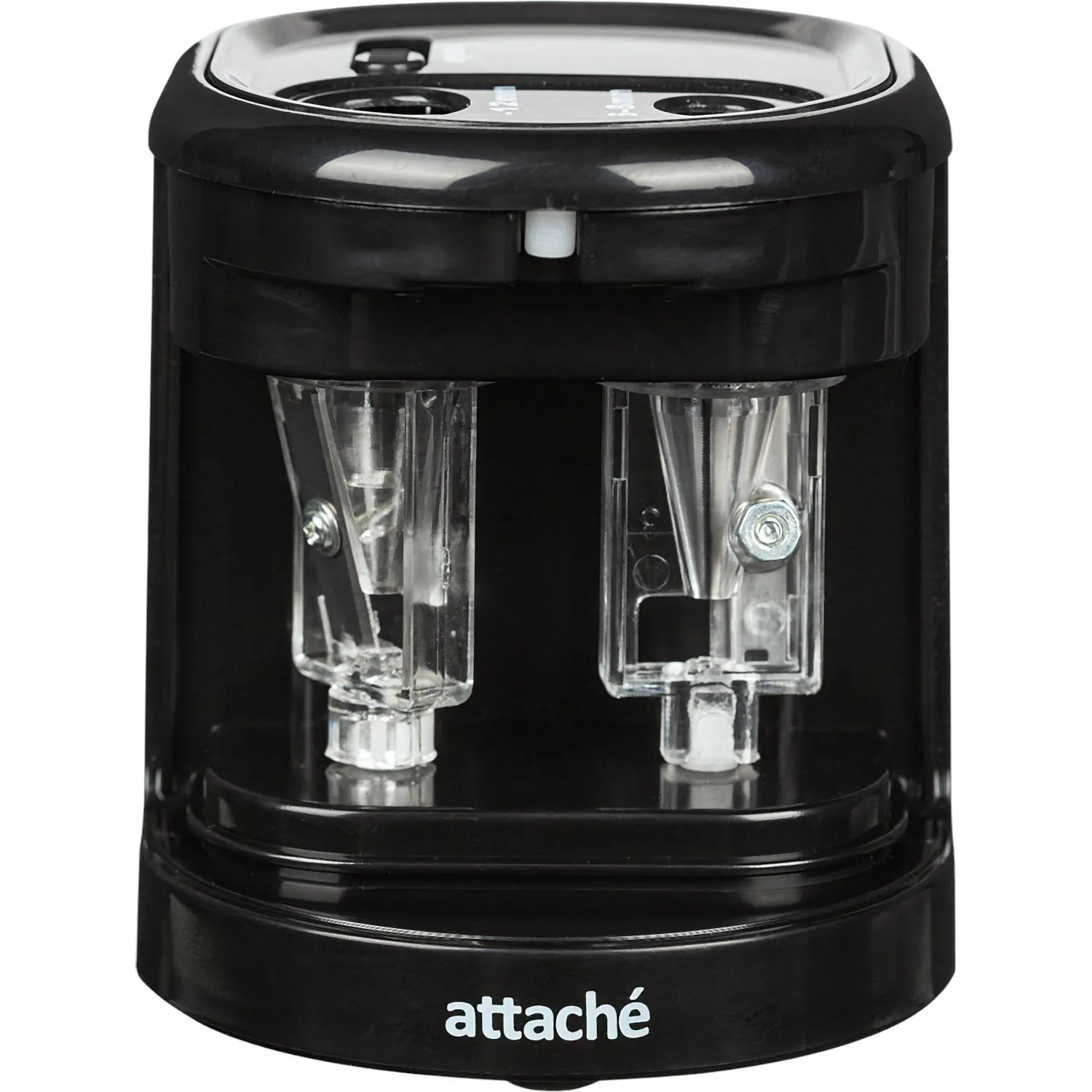 Точилка электрическая Attache Leader 2 отвер.6-8 мм и 9-12 мм,набатарейках - фото 2