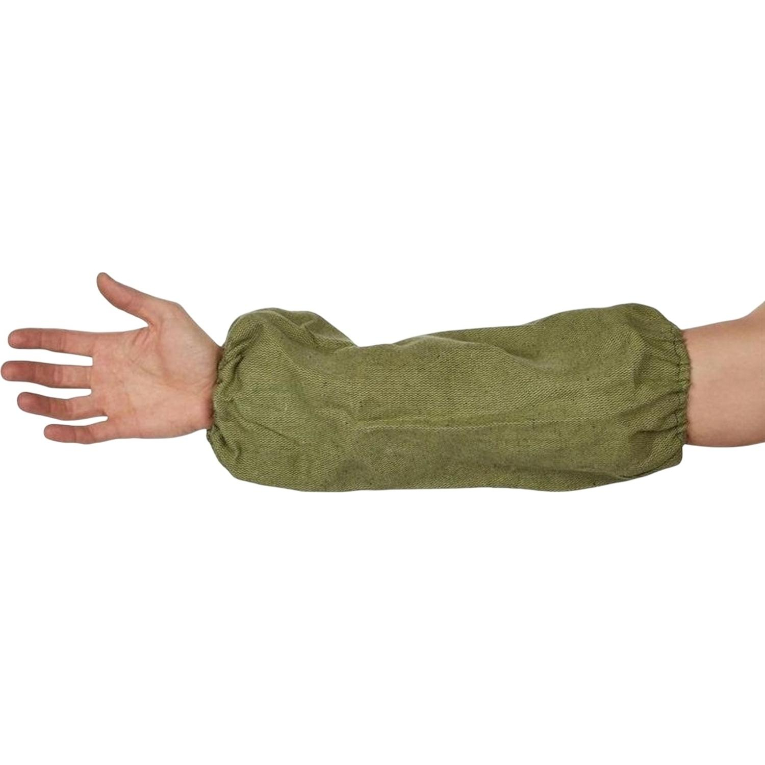 Нарукавники защитные брезентовые (пл.420 гр/м2) 40 см - фото 2