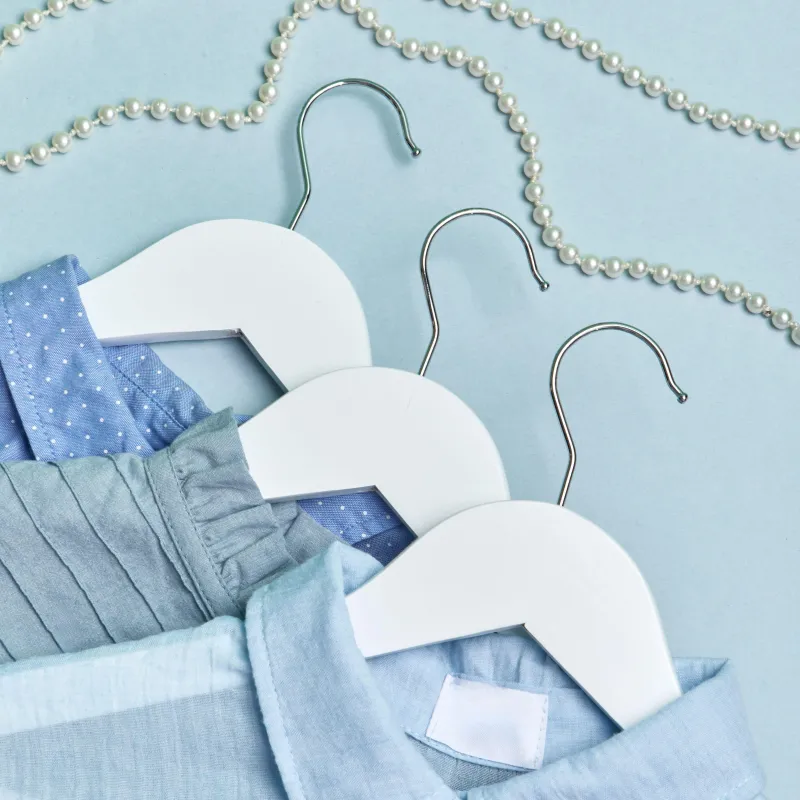 Вешалка-плечики WW_ Attache F6612NM-W3/LH001-W дер,пер,плос,р48-50бел.УП3шт - фото 3