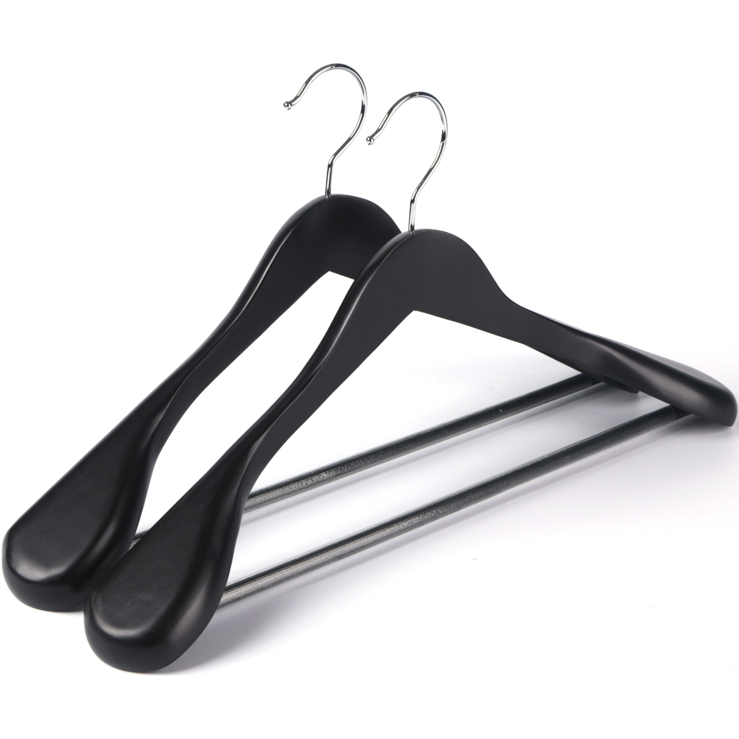 Вешалка-плечики WW_LH031-B/CU9632М-B дерев,перек,анат,р48-50 черн - фото 2