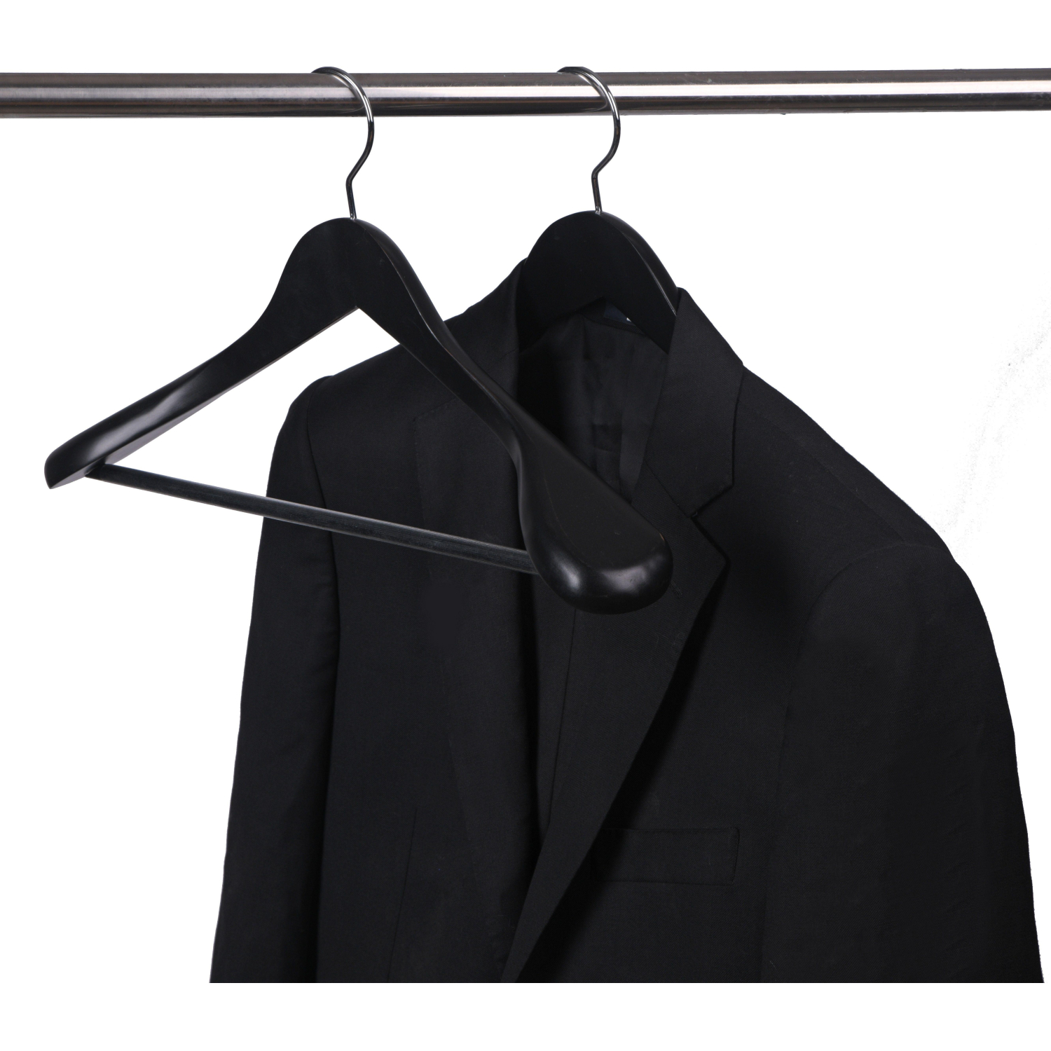 Вешалка-плечики WW_LH031-B/CU9632М-B дерев,перек,анат,р48-50 черн - фото 7