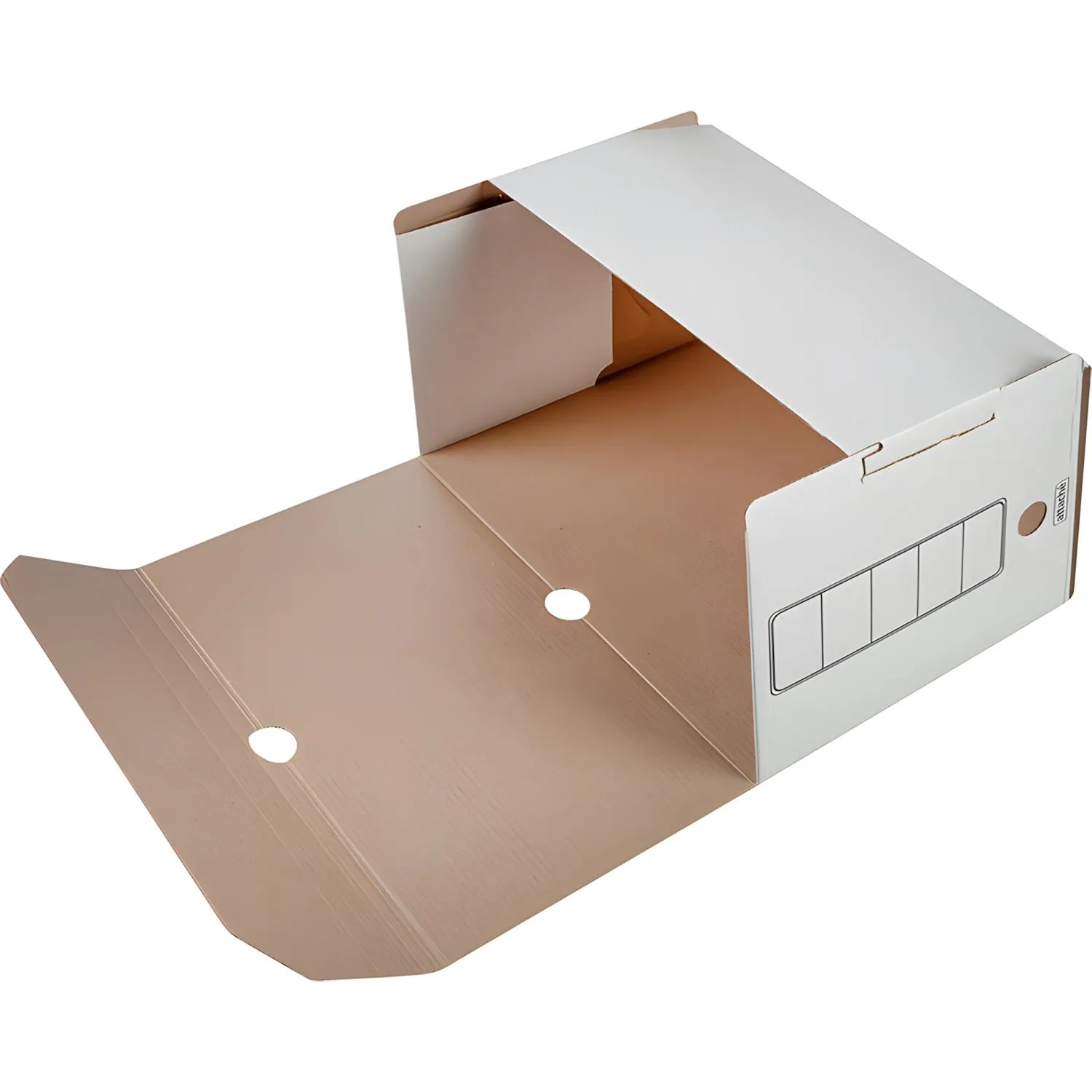 Короб архивный белый ATTACHE 200мм гофрокартон, 5шт.уп - фото 2