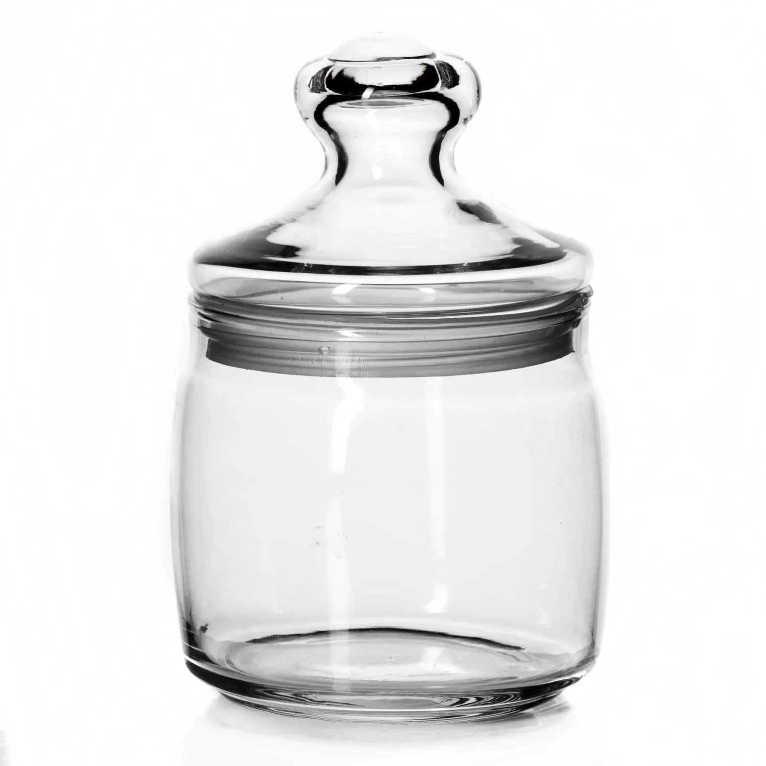 Банка для сыпучих продуктов стекло с крышкой CESNI 0.5 л Банка для сыпучих продуктов стекло с крышкой CESNI 0.5 л - фото 1